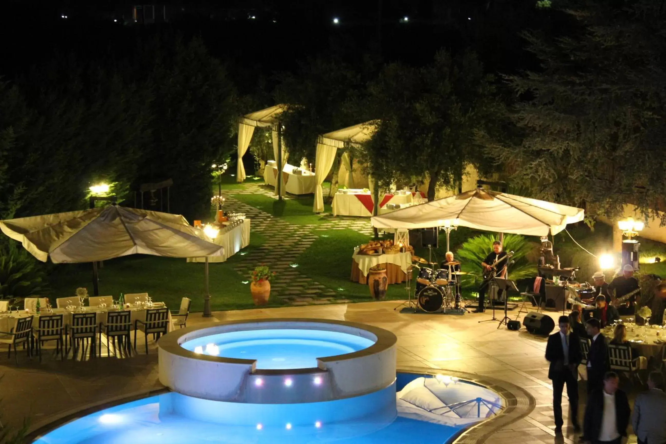 Pool View in Hotel Ristorante Paradise