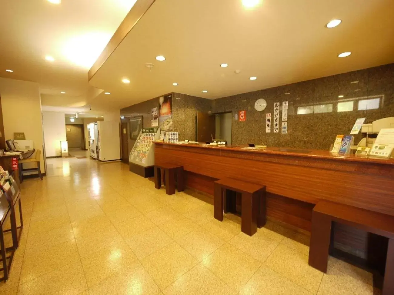Lobby or reception in Hotel Route-Inn Kamisuwa Lobby or reception in Hotel Route-Inn Kamisuwa