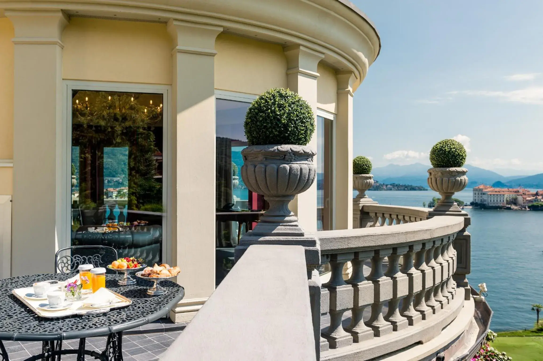 Balcony/Terrace in Hotel Villa E Palazzo Aminta