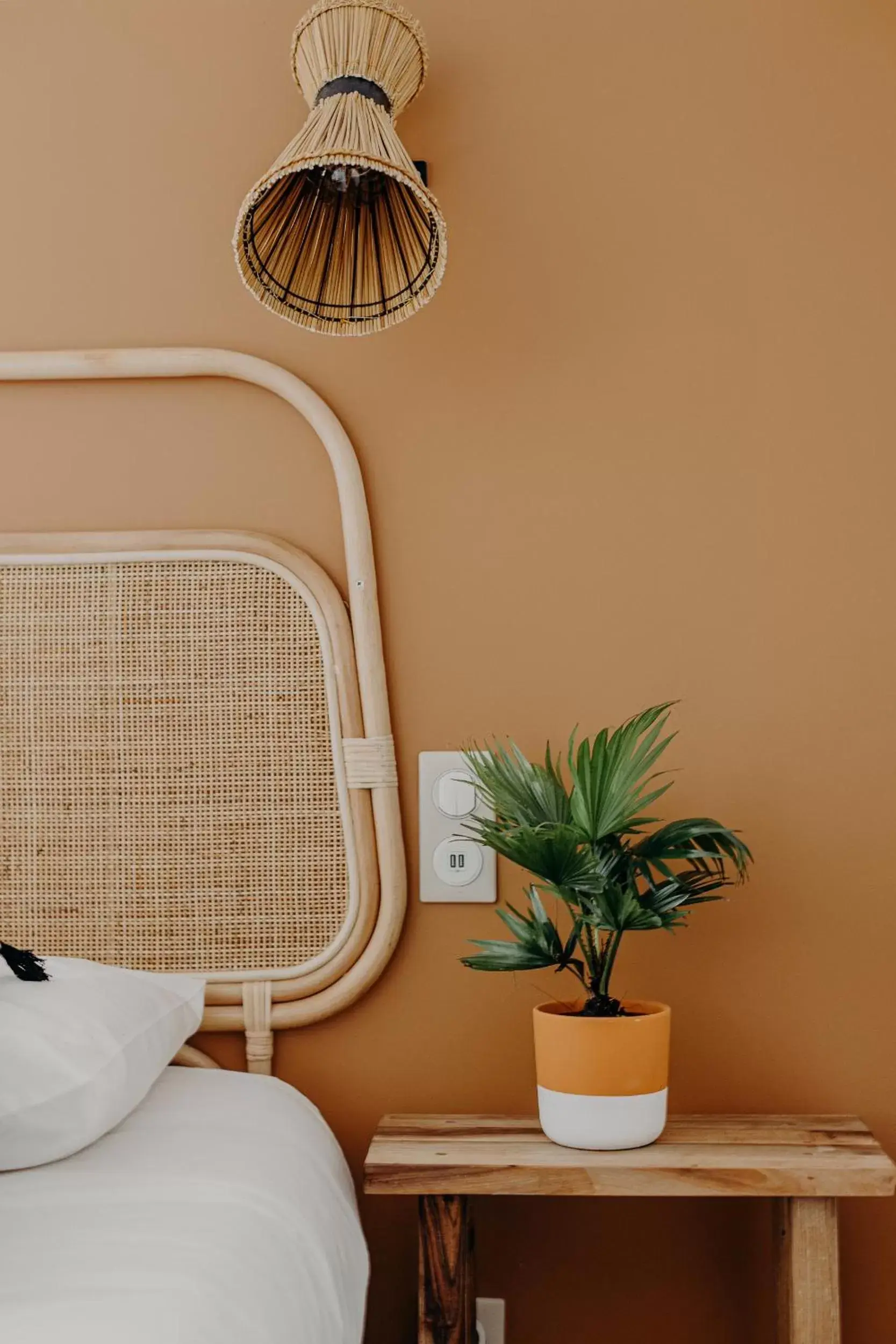 Bed, Seating Area in Hôtel PALMITO