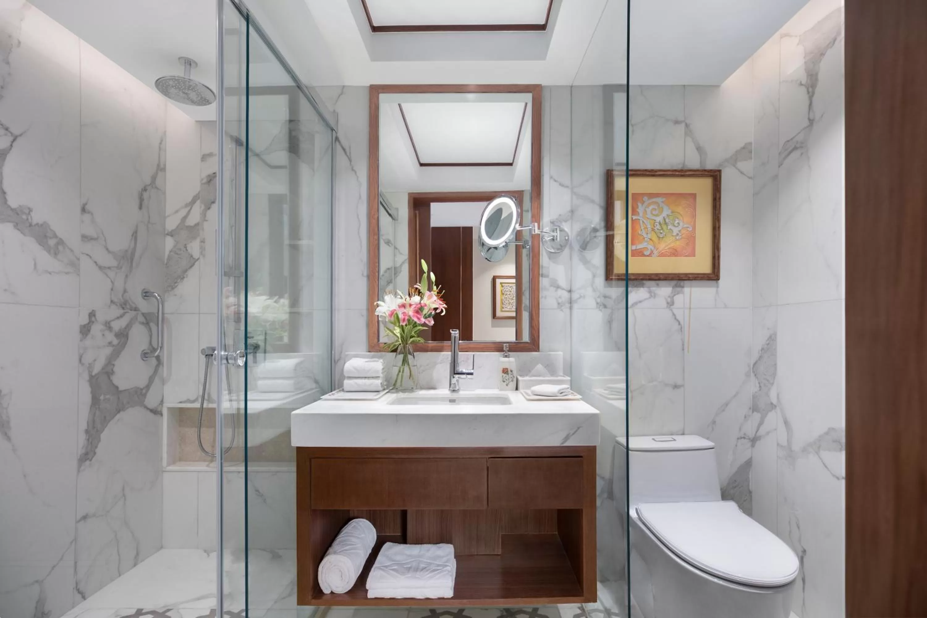 Bathroom in Tajview, Agra-IHCL SeleQtions