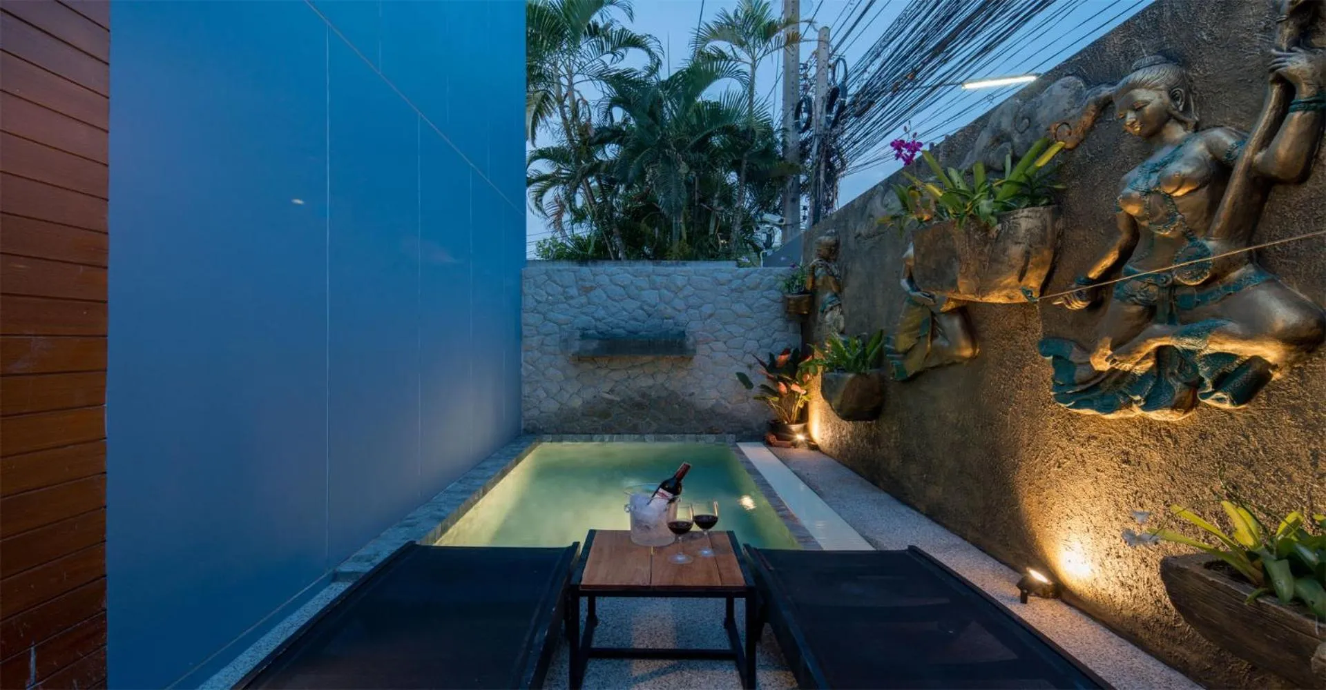 Patio in Peace Blue Naiharn Naturist Resort Phuket SHA Extra Plus