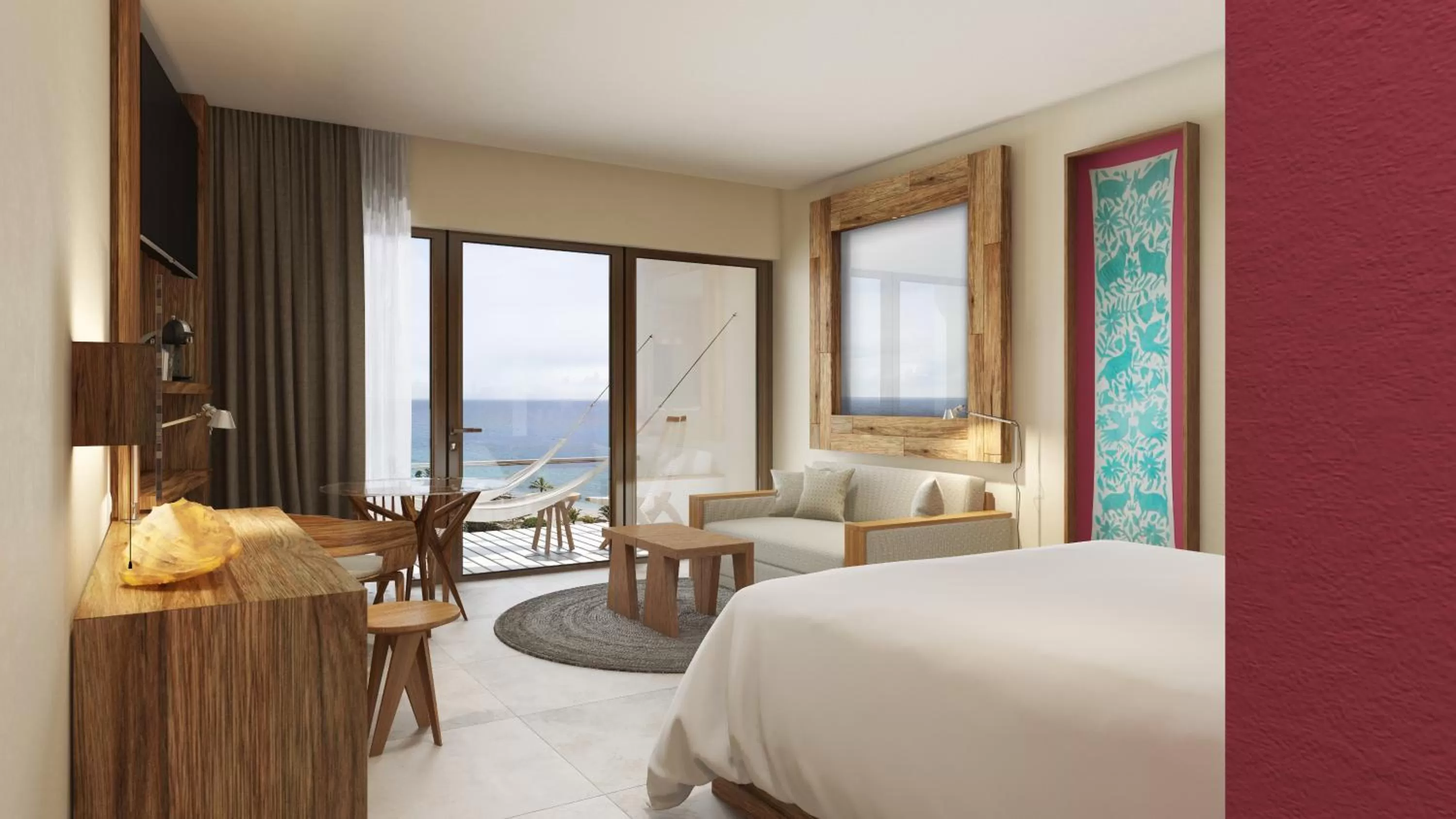 Photo of the whole room, Bed in Hotel Xcaret Mexico All Parks All Fun Inclusive