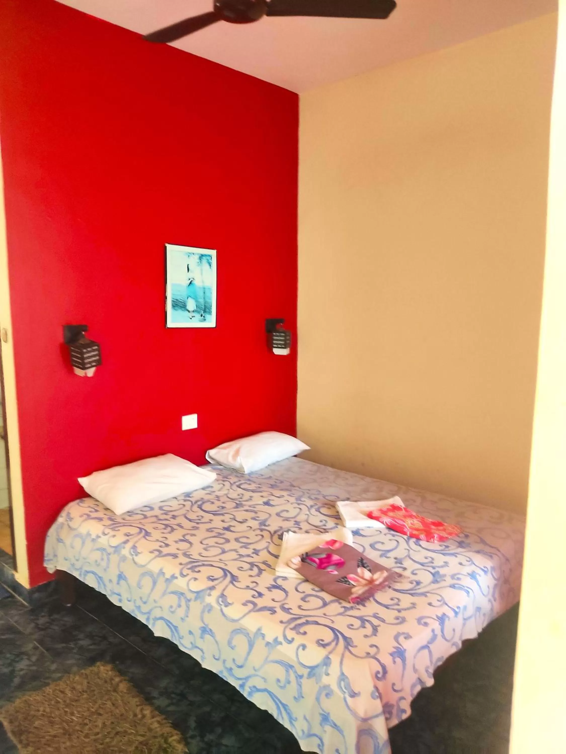 Bed in Orion Seaview Beach Hotel