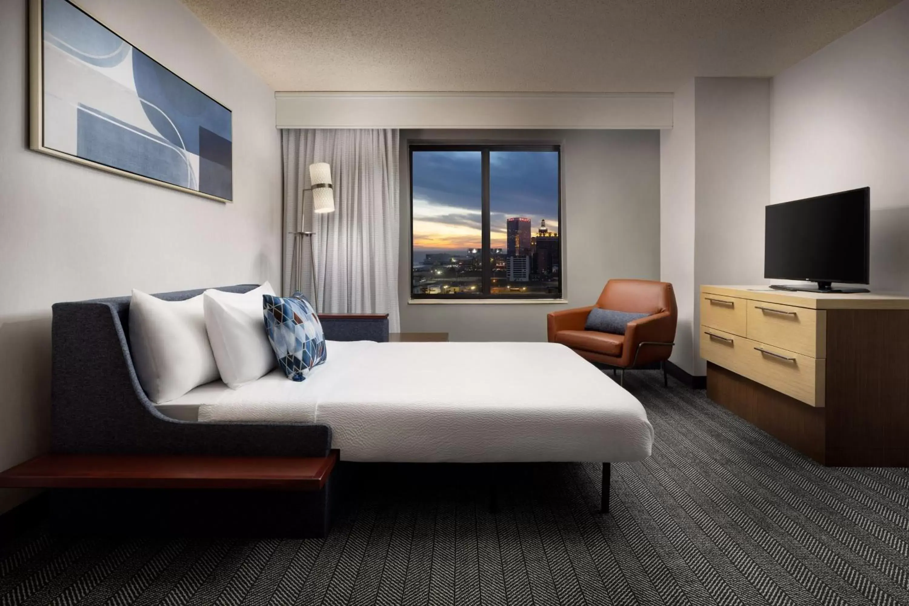 Bedroom in Courtyard by Marriott Atlantic City Beach Block