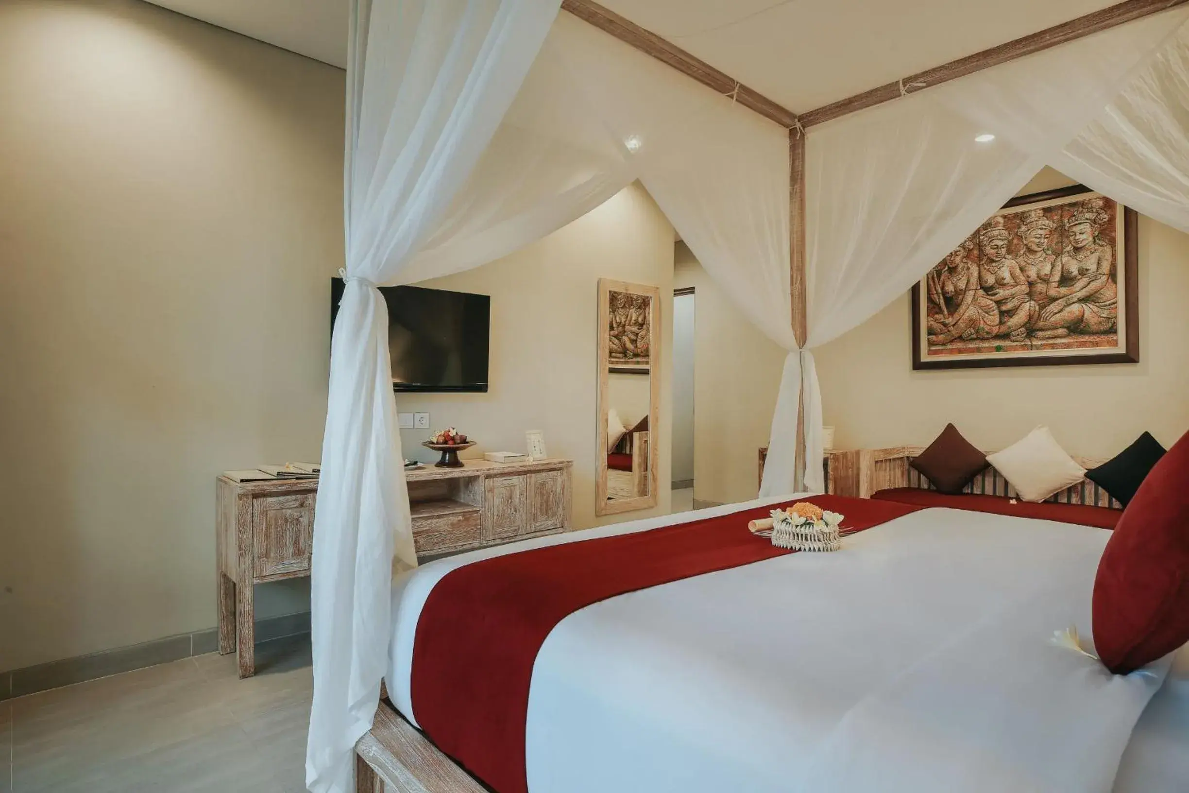 Bedroom, Bed in Kawi Resort A Pramana Experience