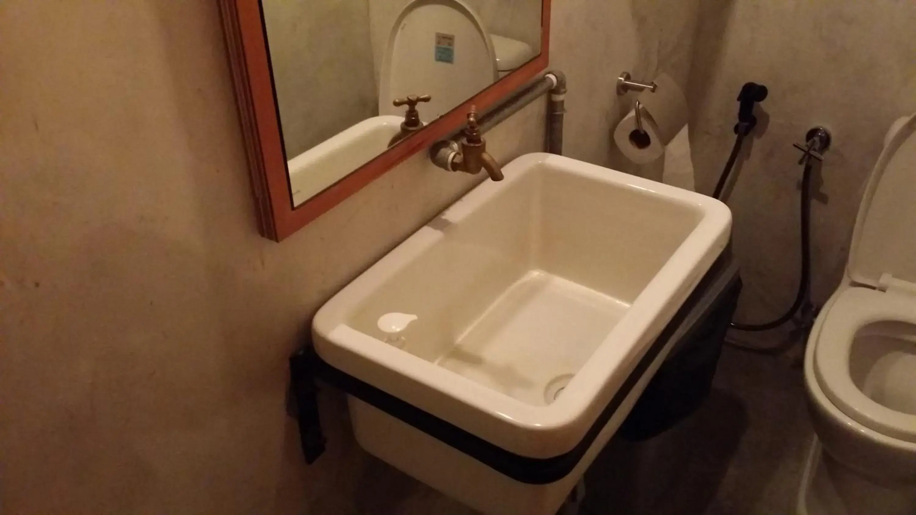 Decorative detail, Bathroom in Go Hotel