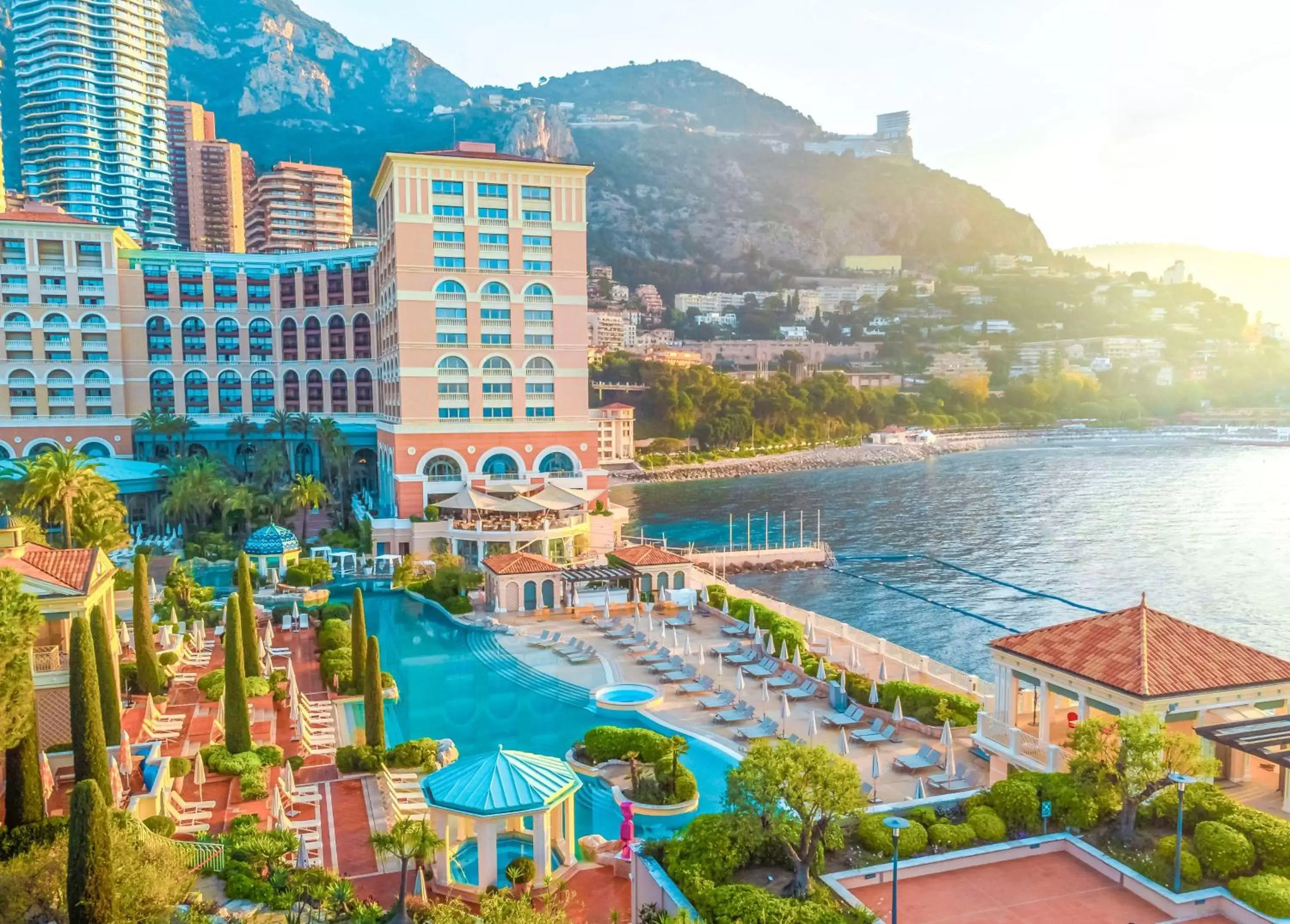 Facade/entrance, Pool View in Monte-Carlo Bay Hotel & Resort