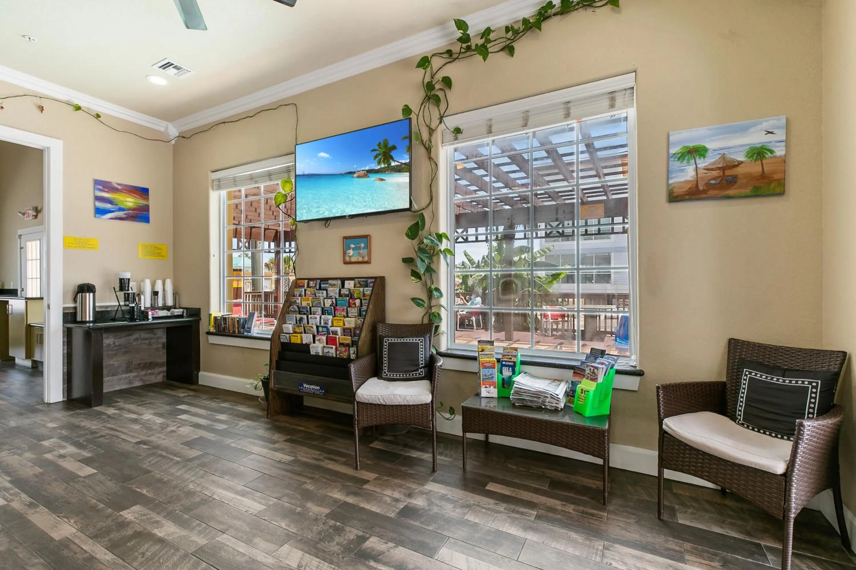 Lobby or reception in Lighthouse Inn