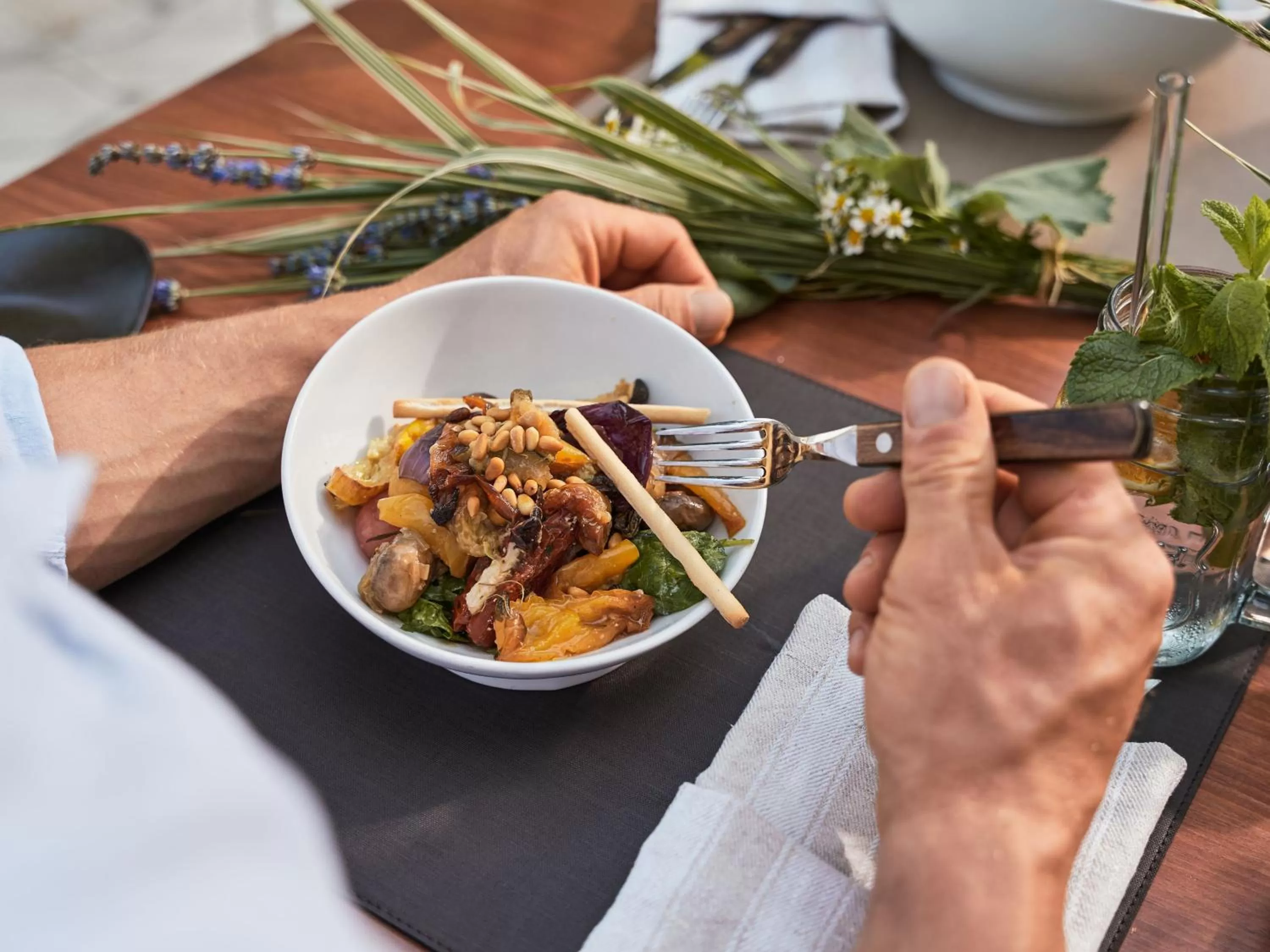Food close-up in aja Strandhotel Bansin