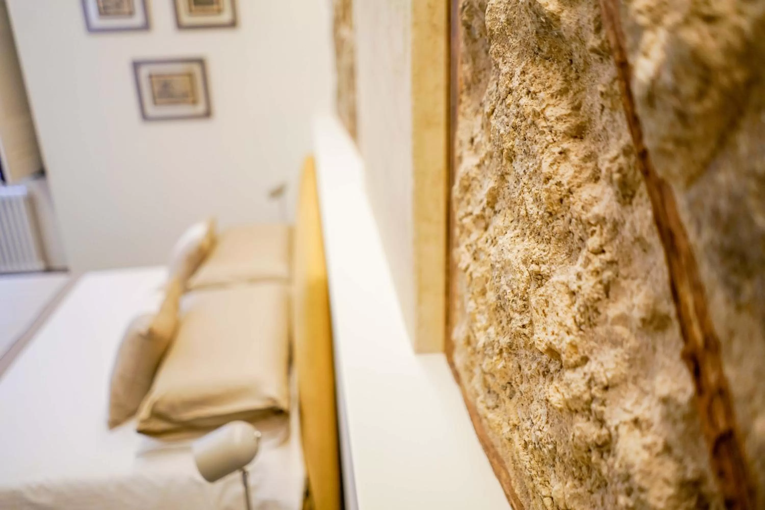 Decorative detail, Bed in Palazzo Toledano