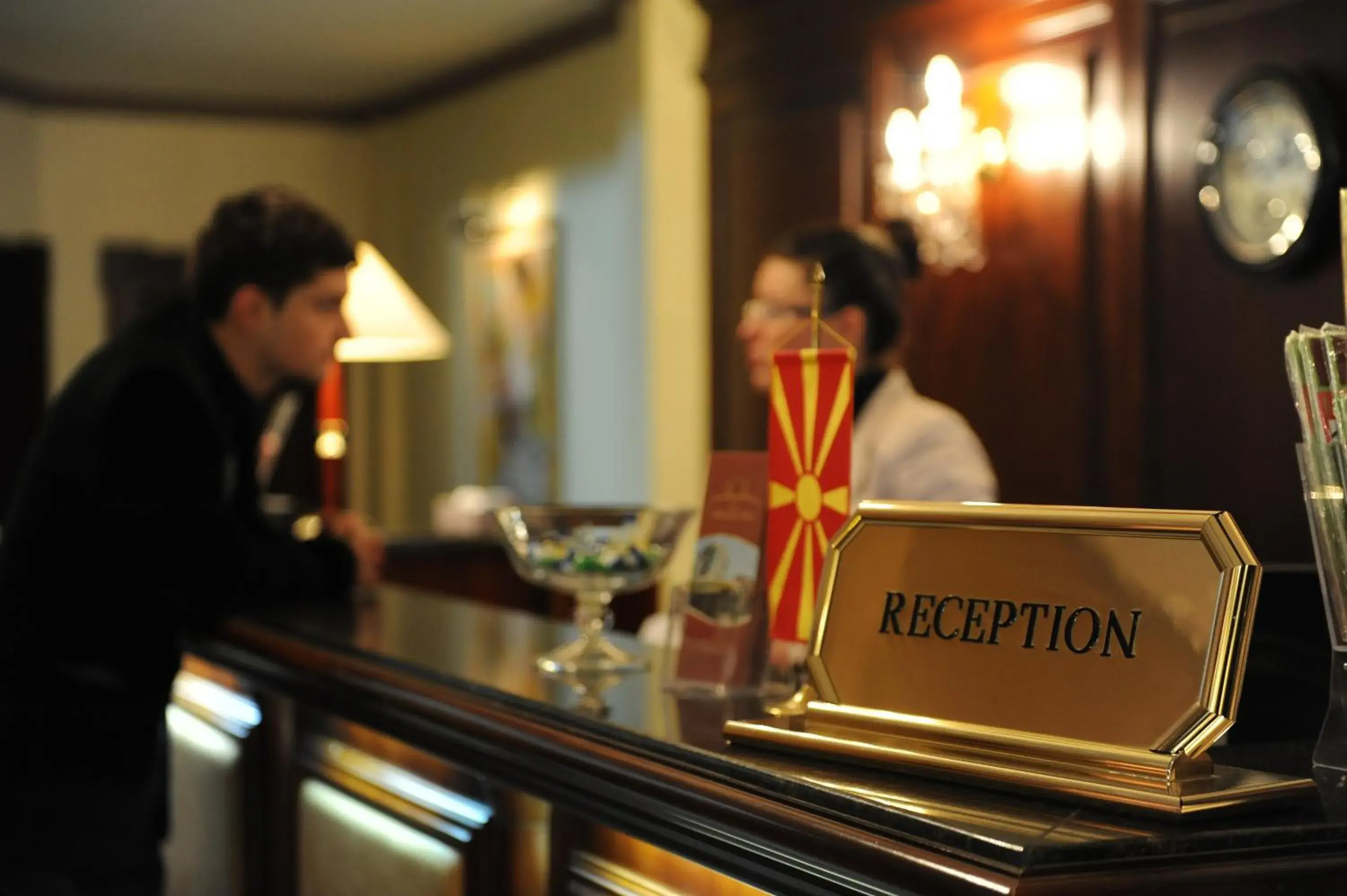 Lobby or reception in Millenium Palace Lobby or reception in Millenium Palace