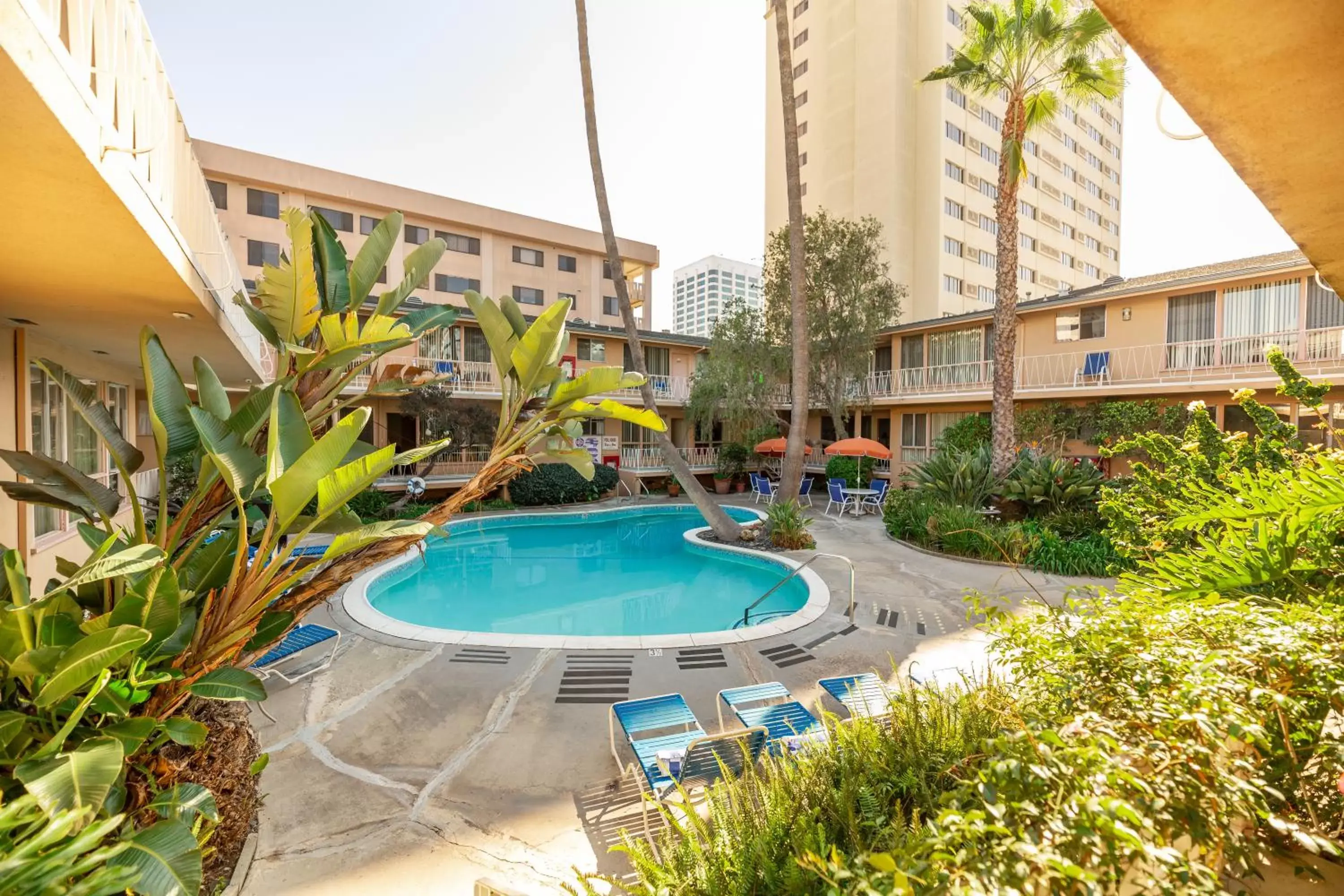 Property building, Swimming Pool in Cal Mar Hotel Suites