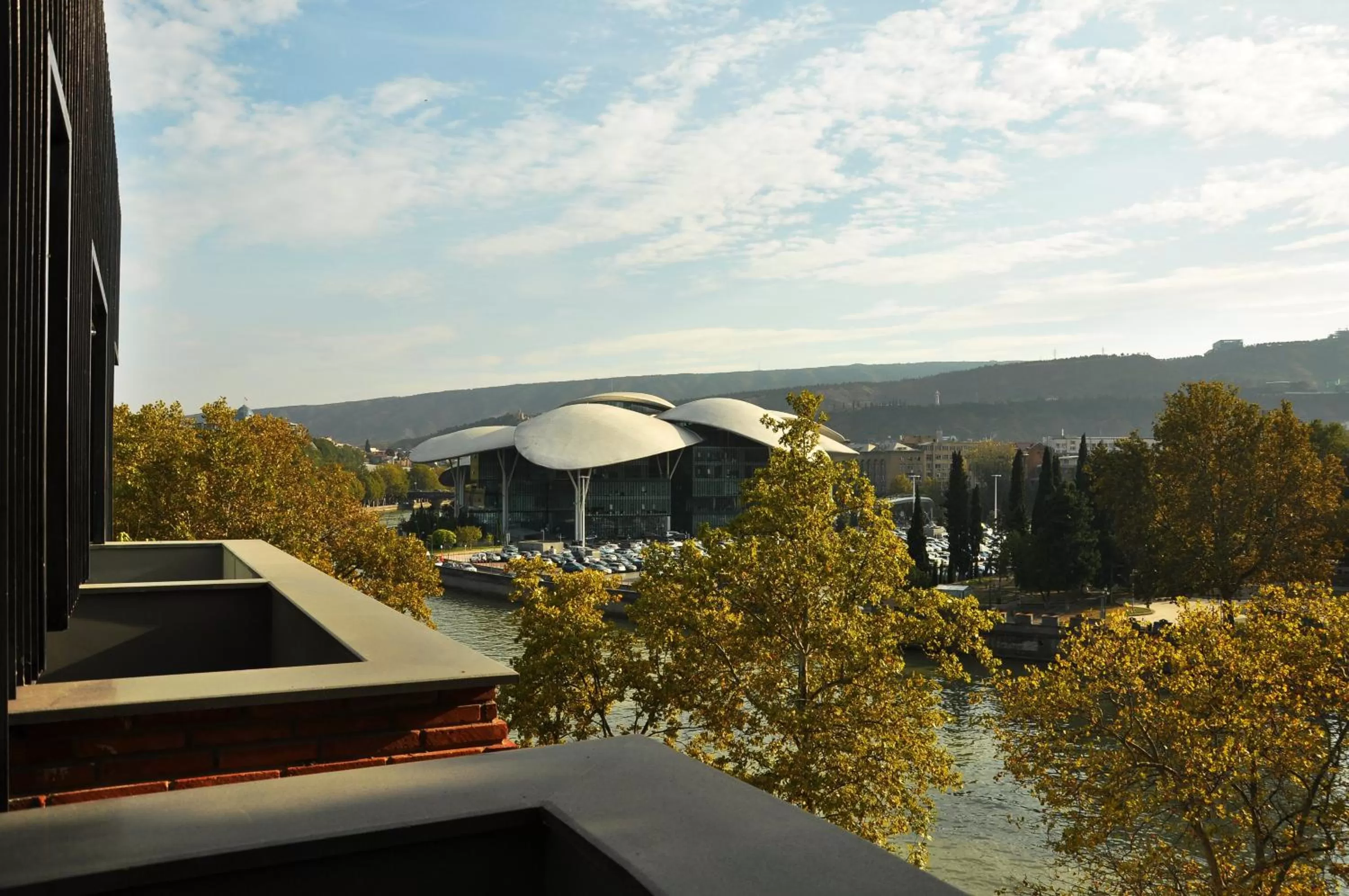 Balcony/Terrace in River View Hotel Tbilisi
