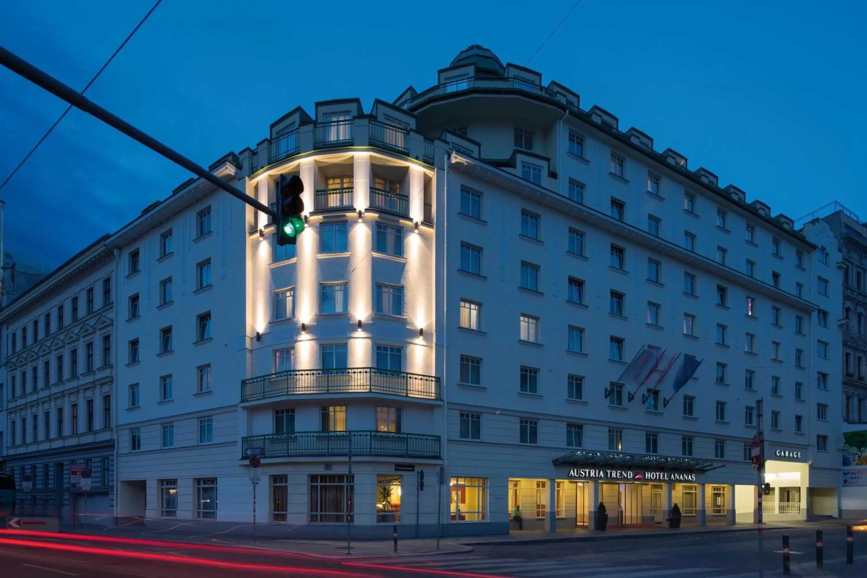Property building in Austria Trend Hotel Ananas Wien Property building in Austria Trend Hotel Ananas Wien
