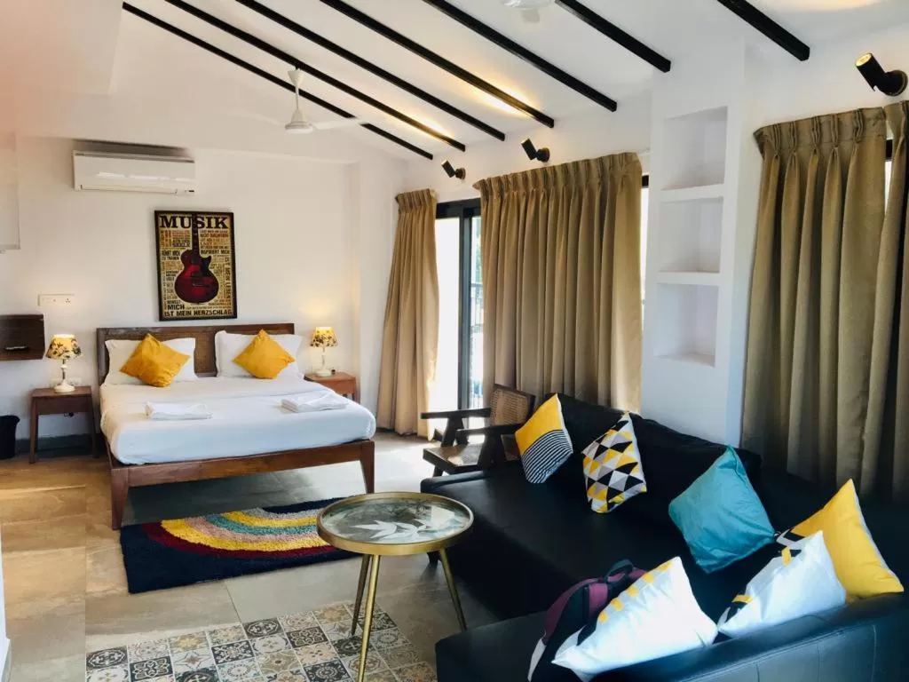 Bed in HALF Hotel, Calangute