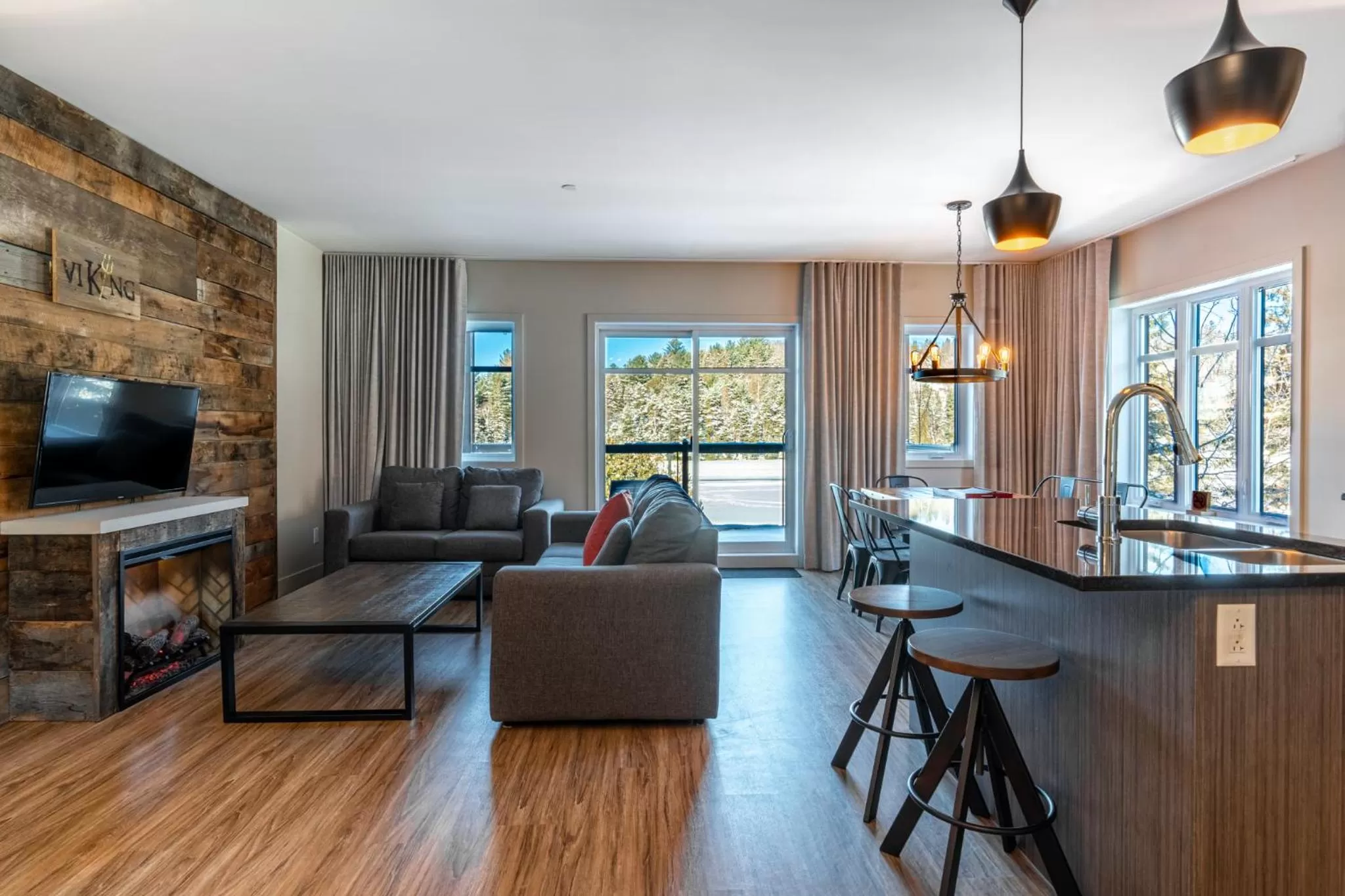 Living room in Le Viking Resort