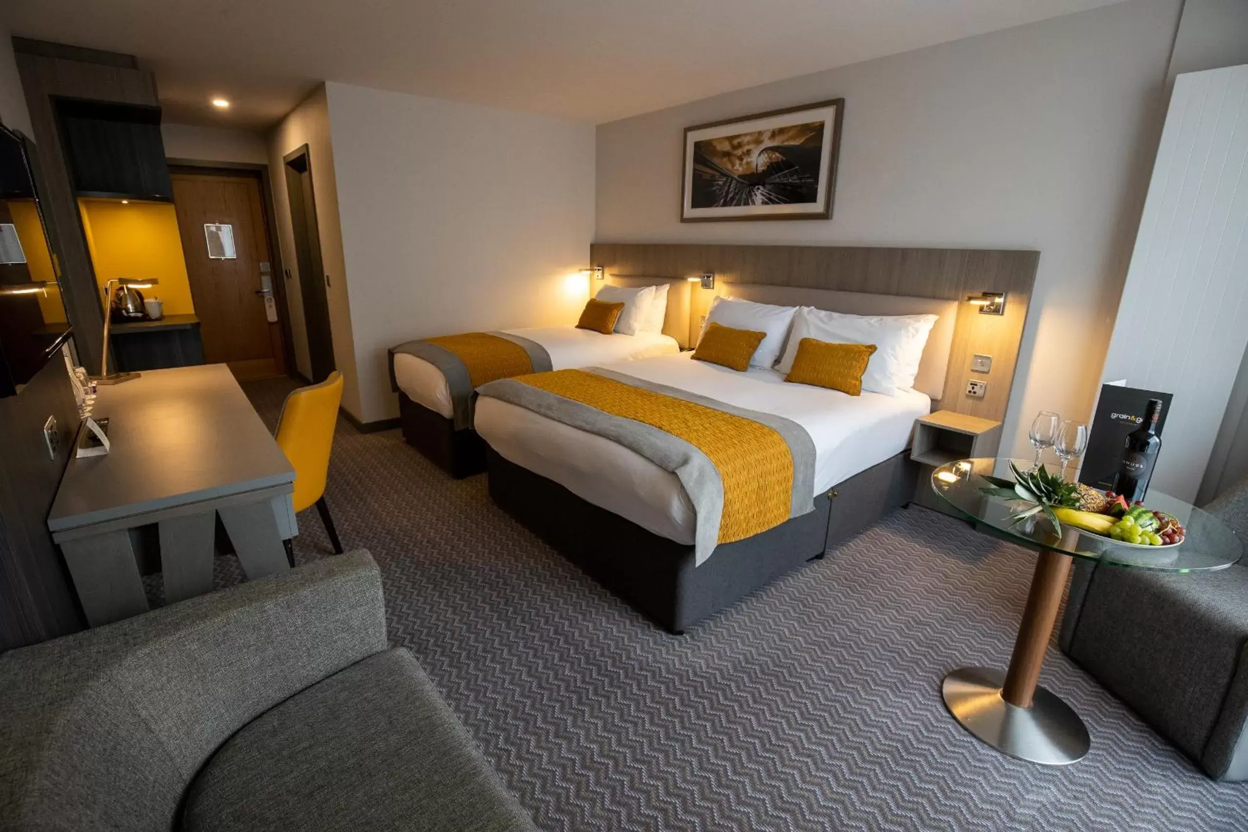 Bed in Maldron Hotel Smithfield