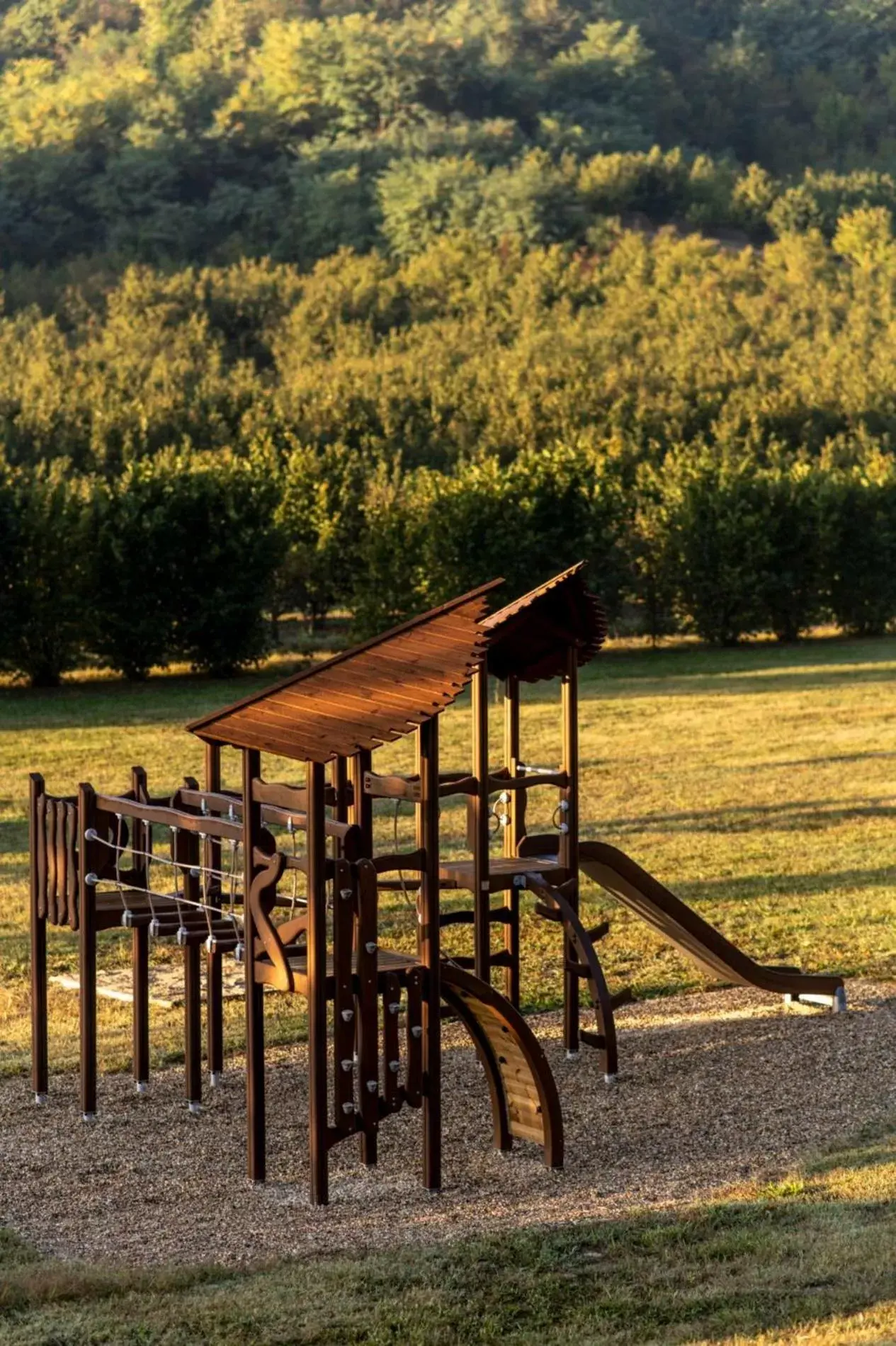 Children play ground, Children's Play Area in Parco Reala // Rural - Luxury - Rooms