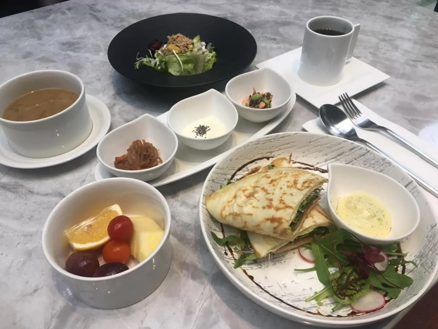 Breakfast in The Tango Hotel Taipei Jiantan