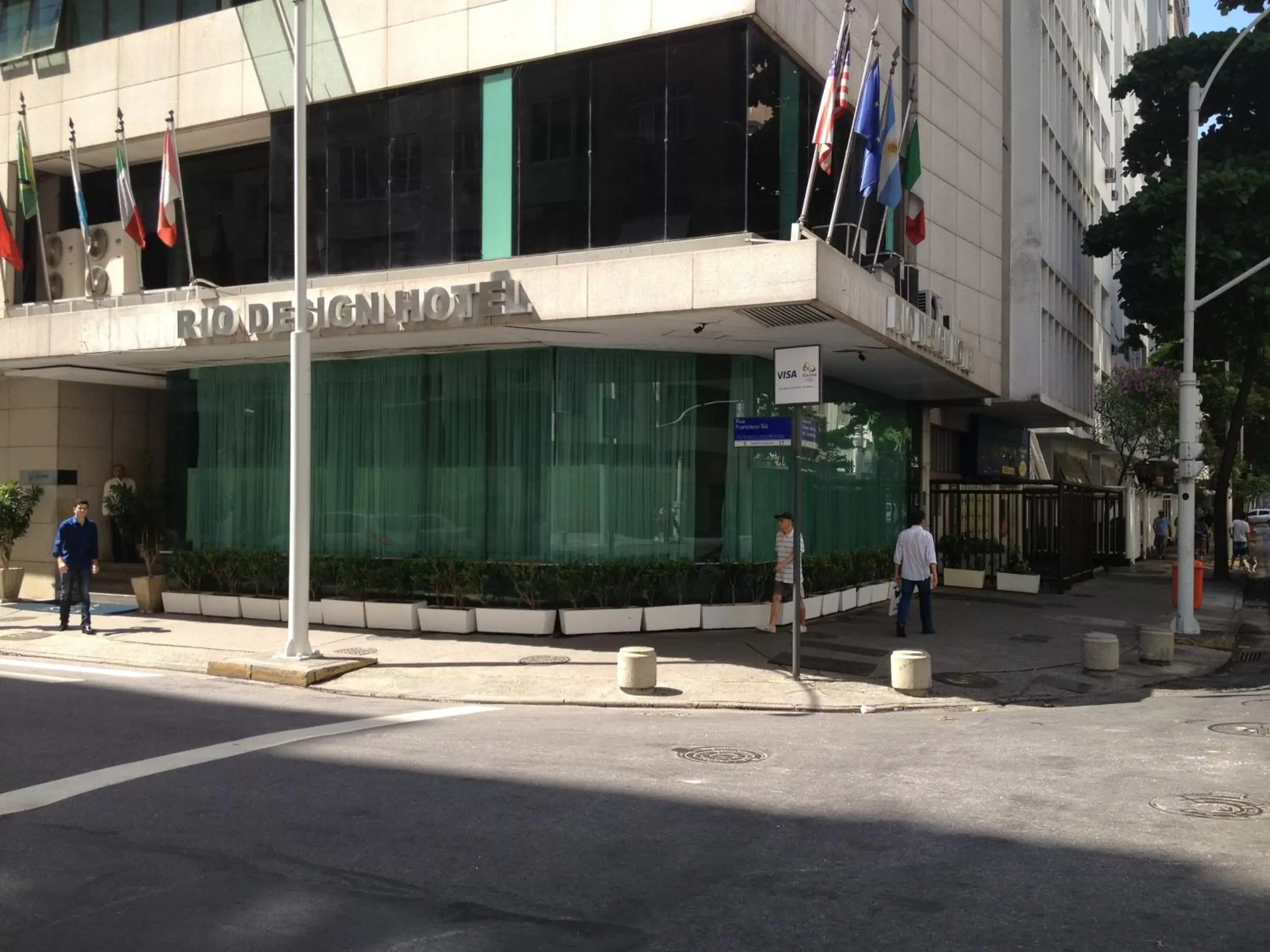 Facade/entrance, Property Building in Rio Design Copacabana Hotel