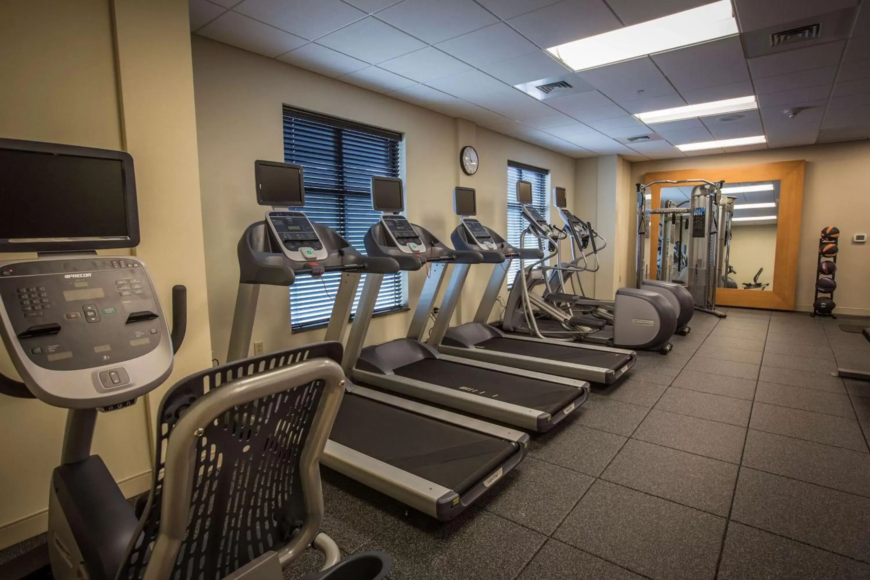 Fitness centre/facilities in Homewood Suites by Hilton Charlotte Ballantyne, NC Fitness centre/facilities in Homewood Suites by Hilton Charlotte Ballantyne, NC