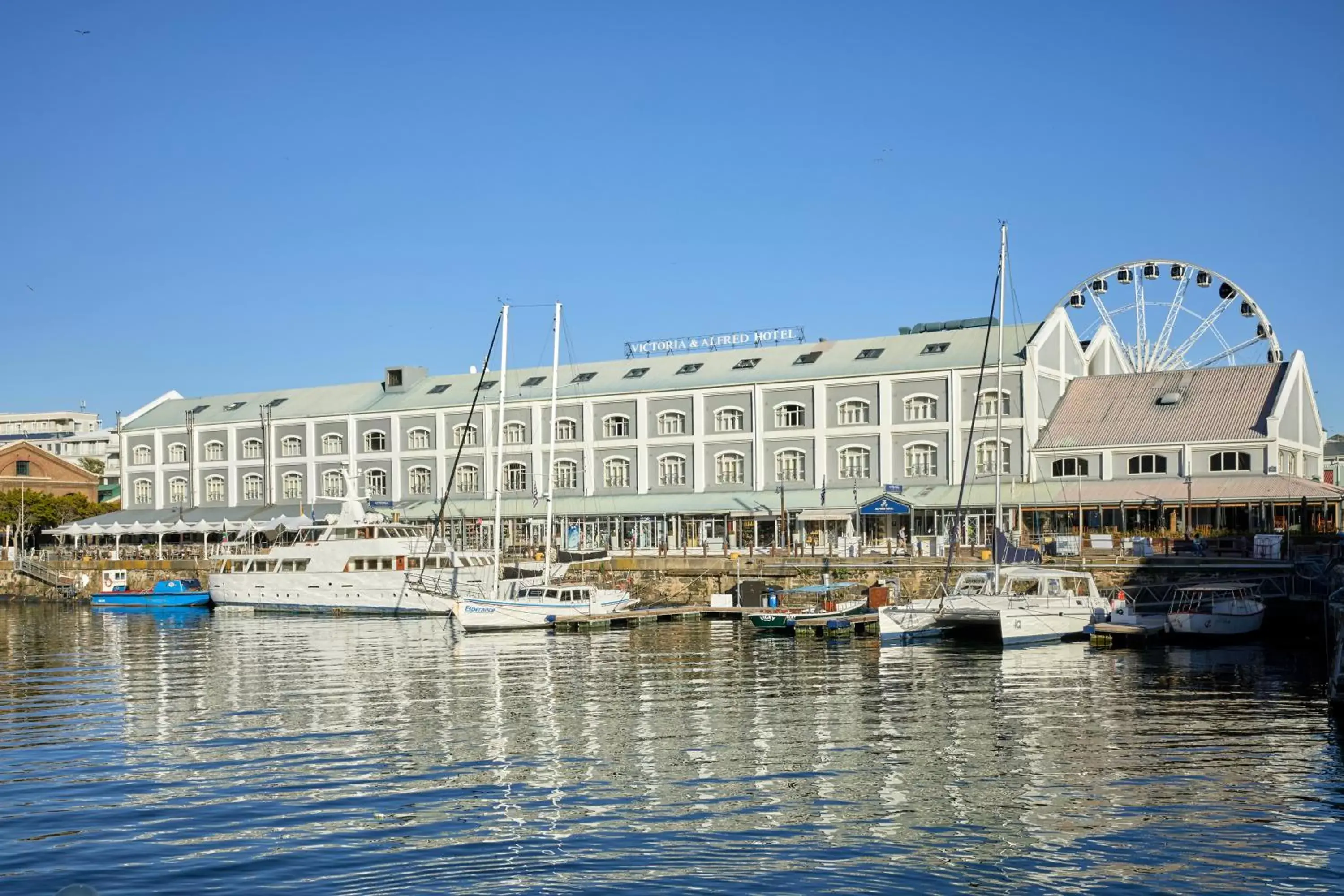 Bird's eye view, Property Building in Victoria & Alfred Hotel by NEWMARK