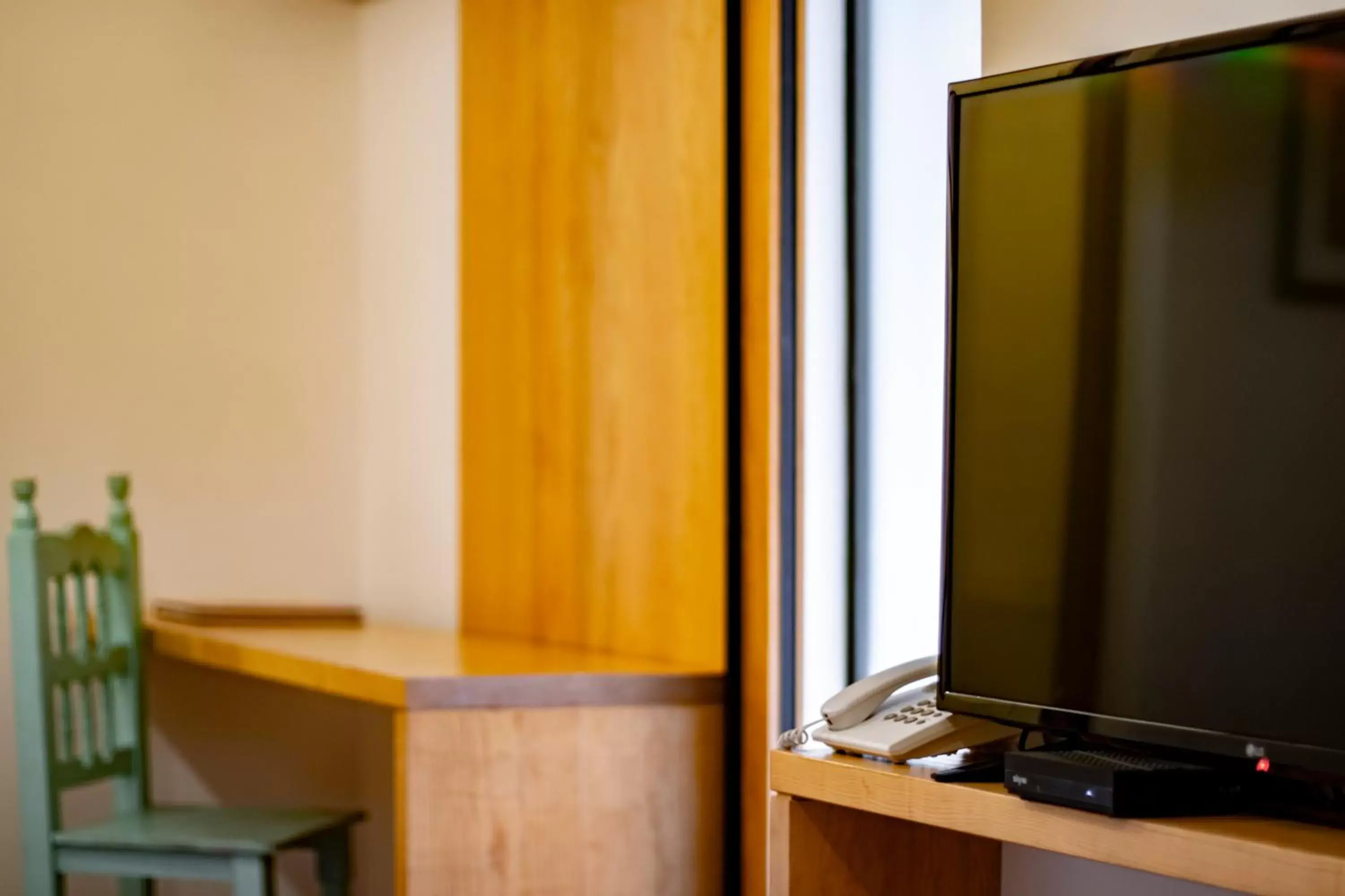 Decorative detail, TV/Entertainment Center in Hotel Los Amantes