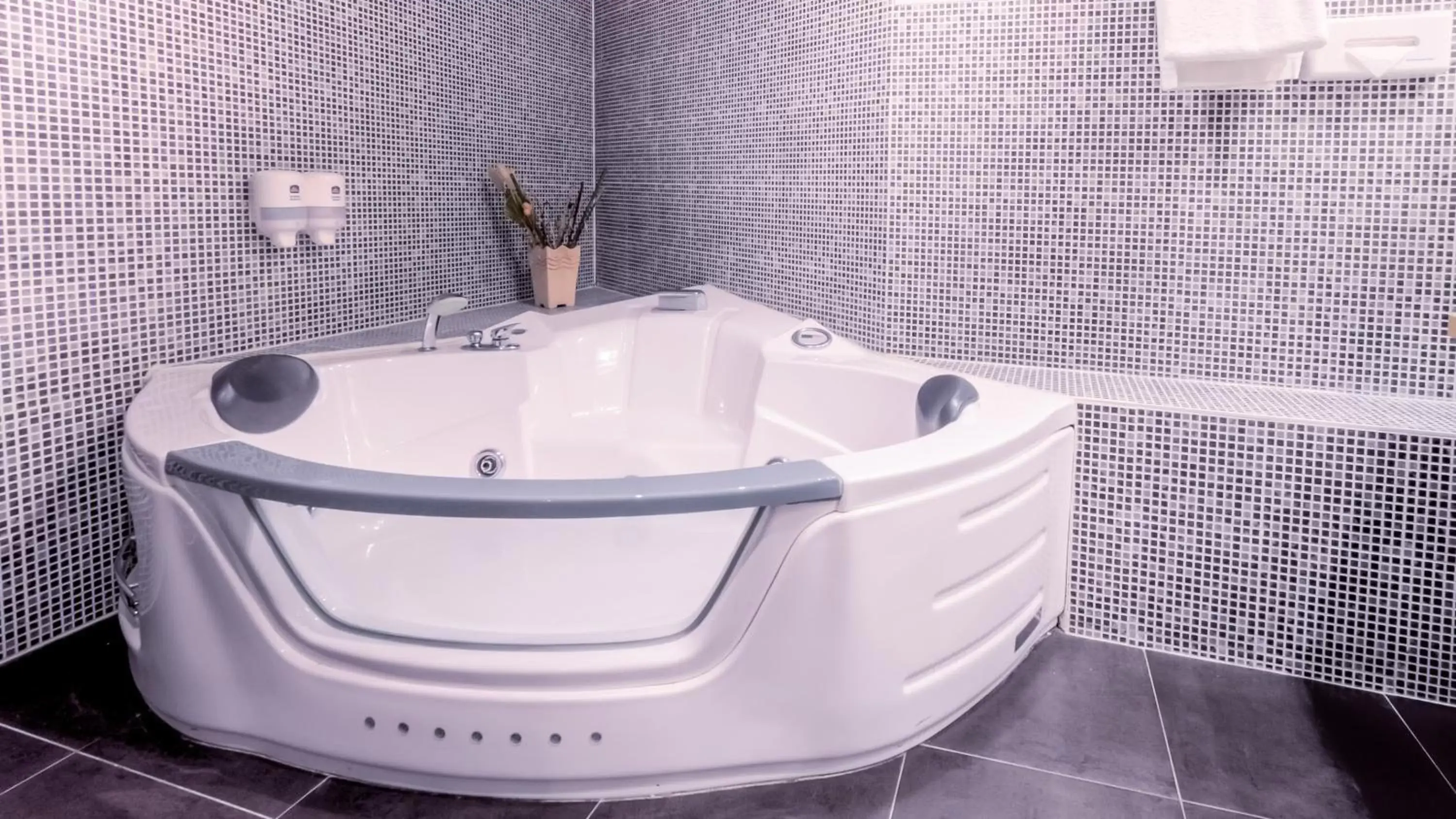 Hot Tub, Bathroom in Hotel & Aparthotel Alize Mouscron