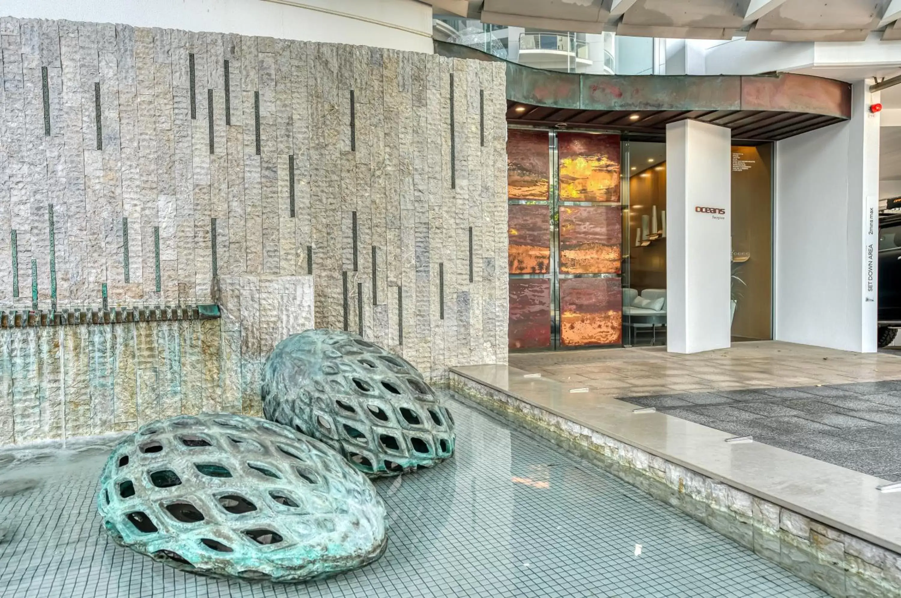 Facade/entrance in Oceans Mooloolaba Facade/entrance in Oceans Mooloolaba