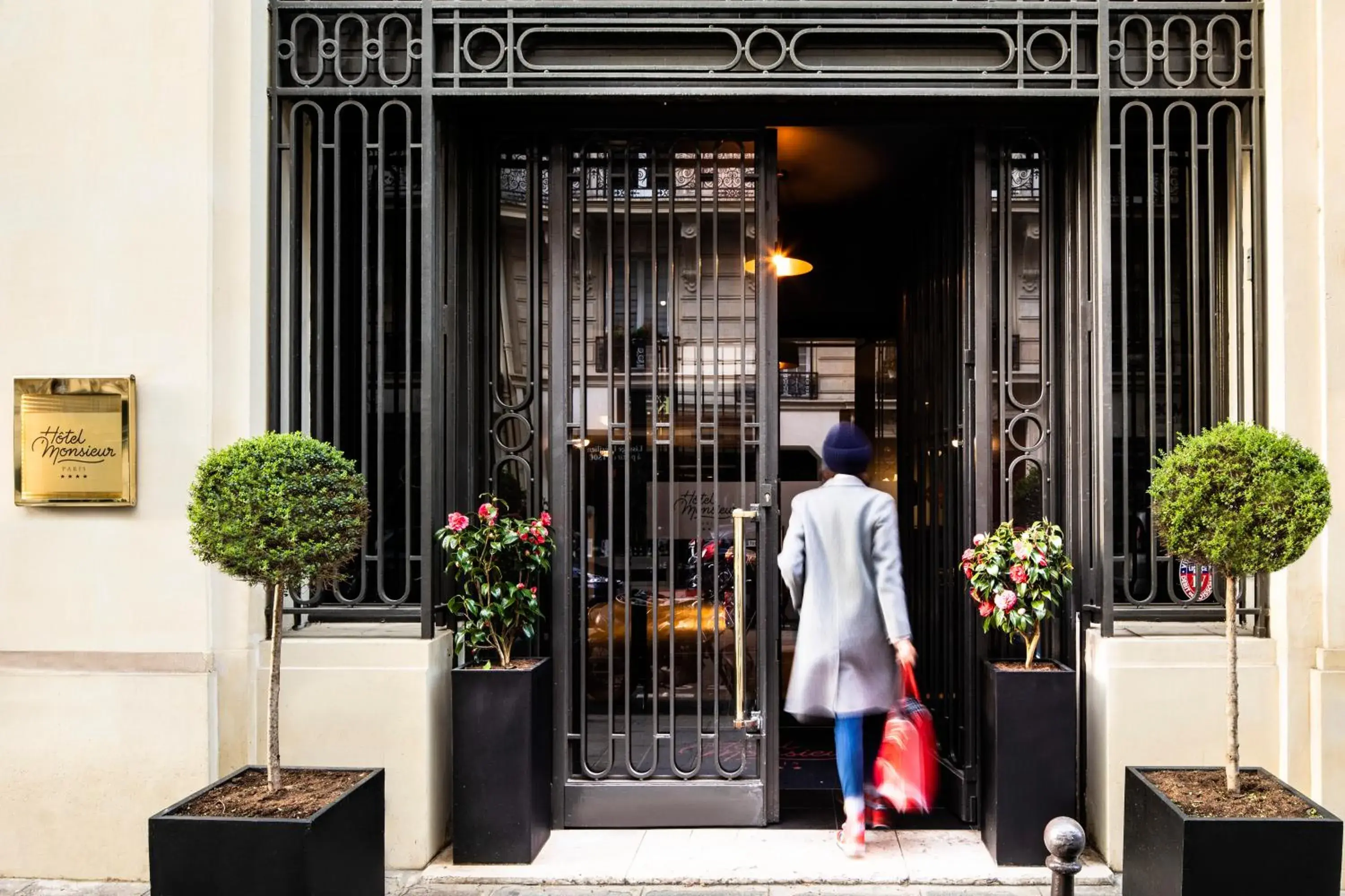 Property building in Hotel Monsieur & Spa Property building in Hotel Monsieur & Spa