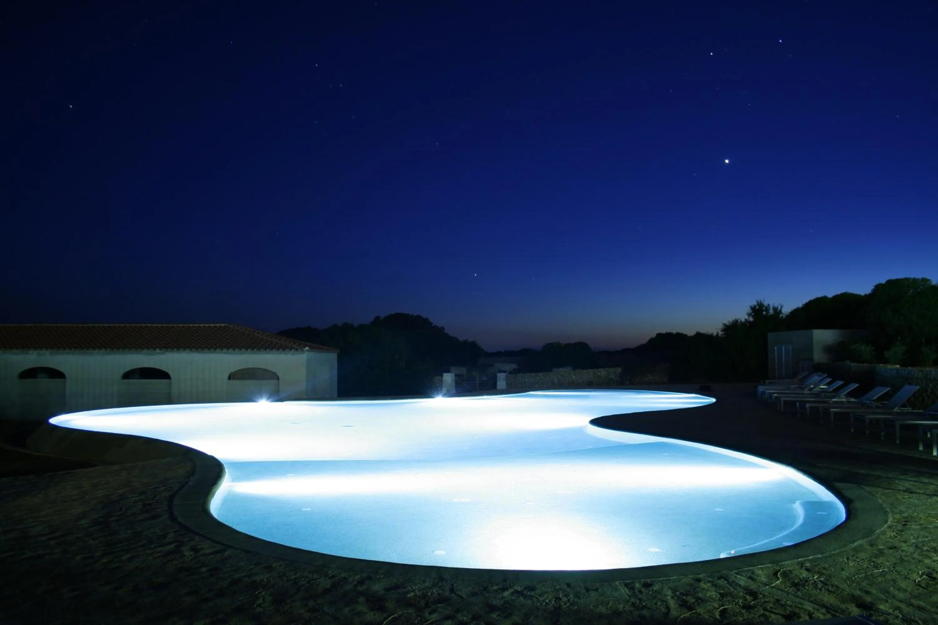 Swimming pool in Hotel Rural Binigaus Vell