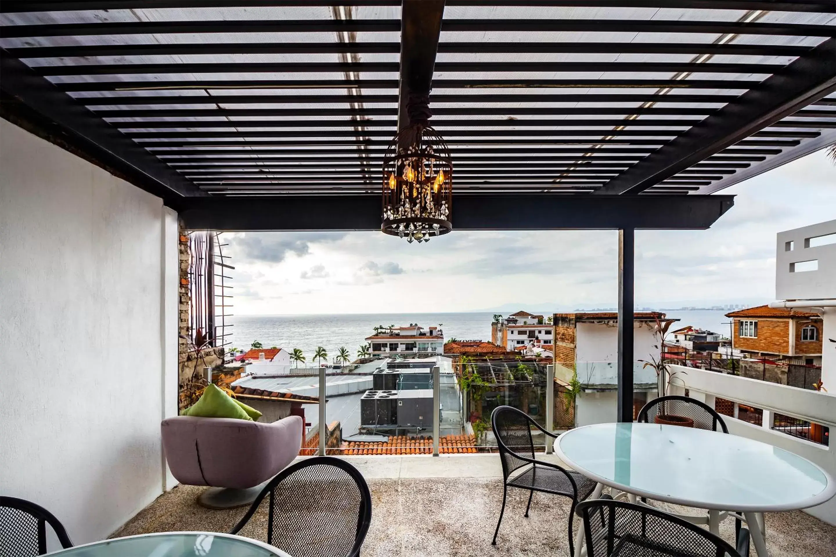 Seating area in Capital O Hotel 522, Puerto Vallarta