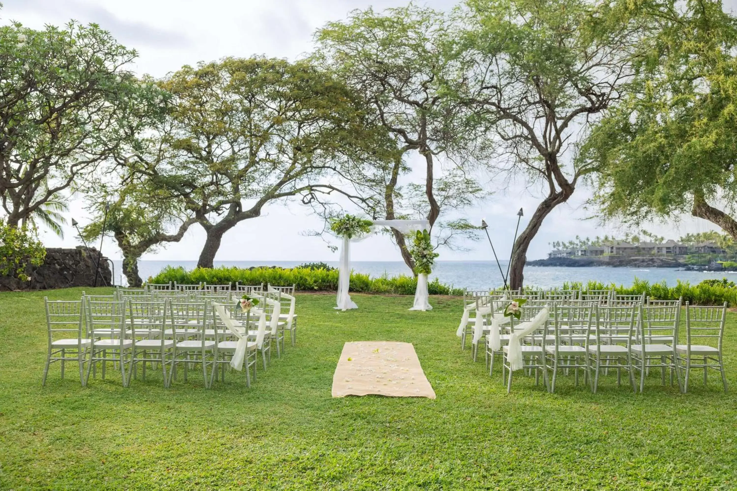 wedding, Garden in Outrigger Kona Resort and Spa