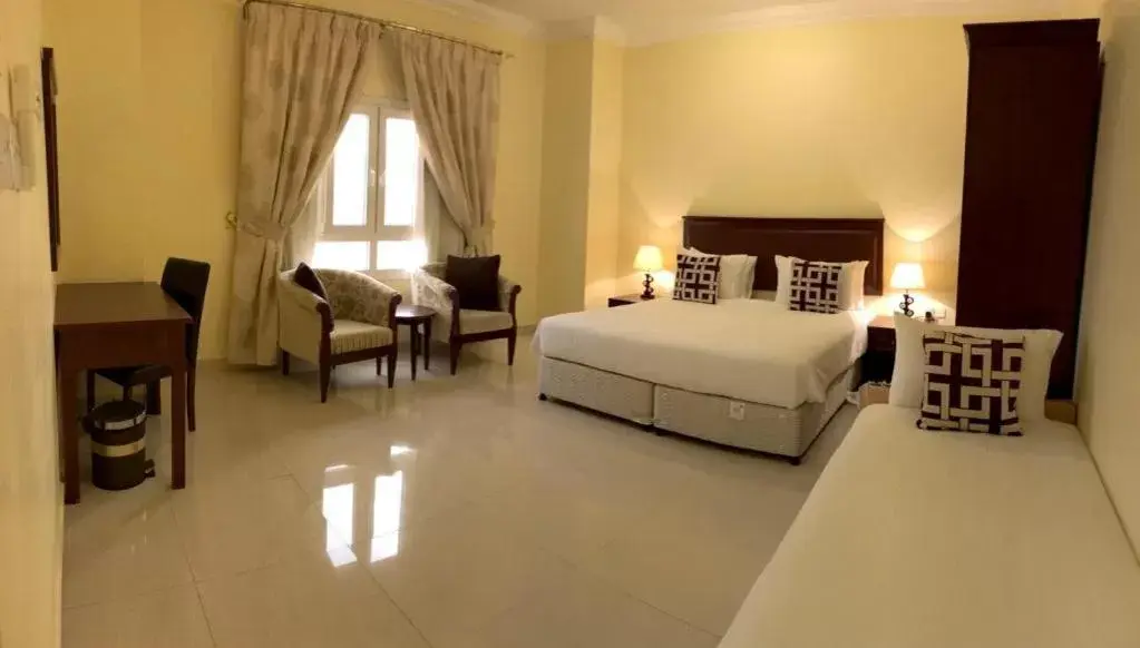 Bedroom in Nizwa Hotel Apartments