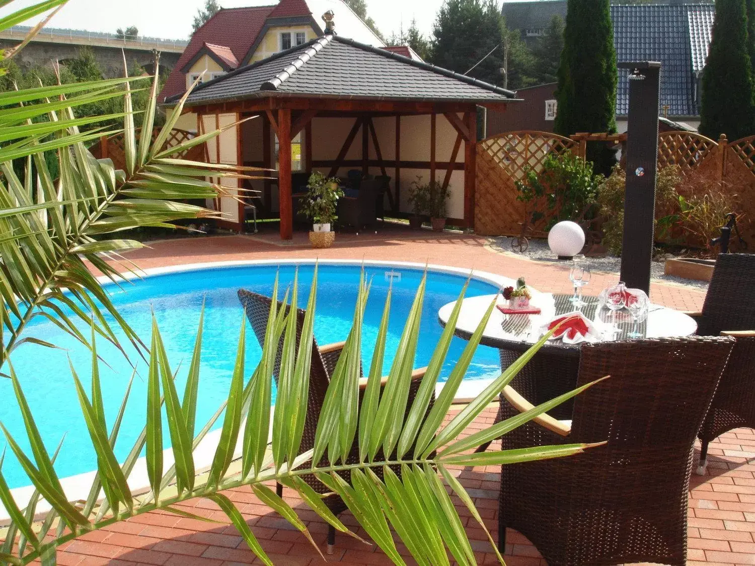 Swimming Pool in Landhotel Thürmchen