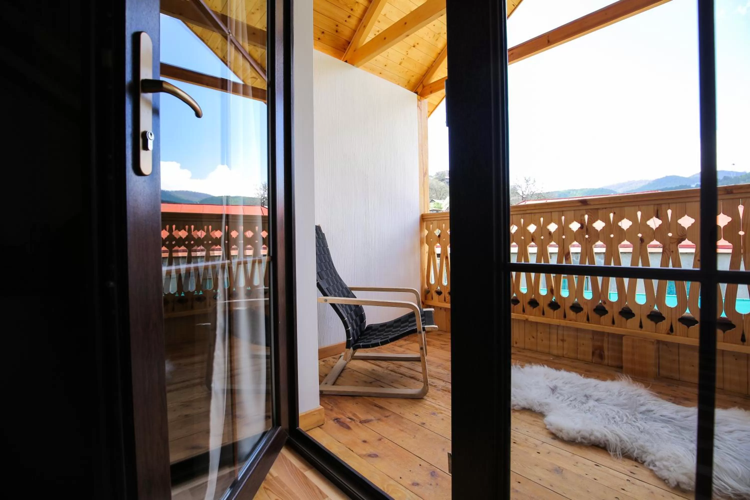 King Suite with Balcony in CHALET DILIJAN Hotel & Restauarant