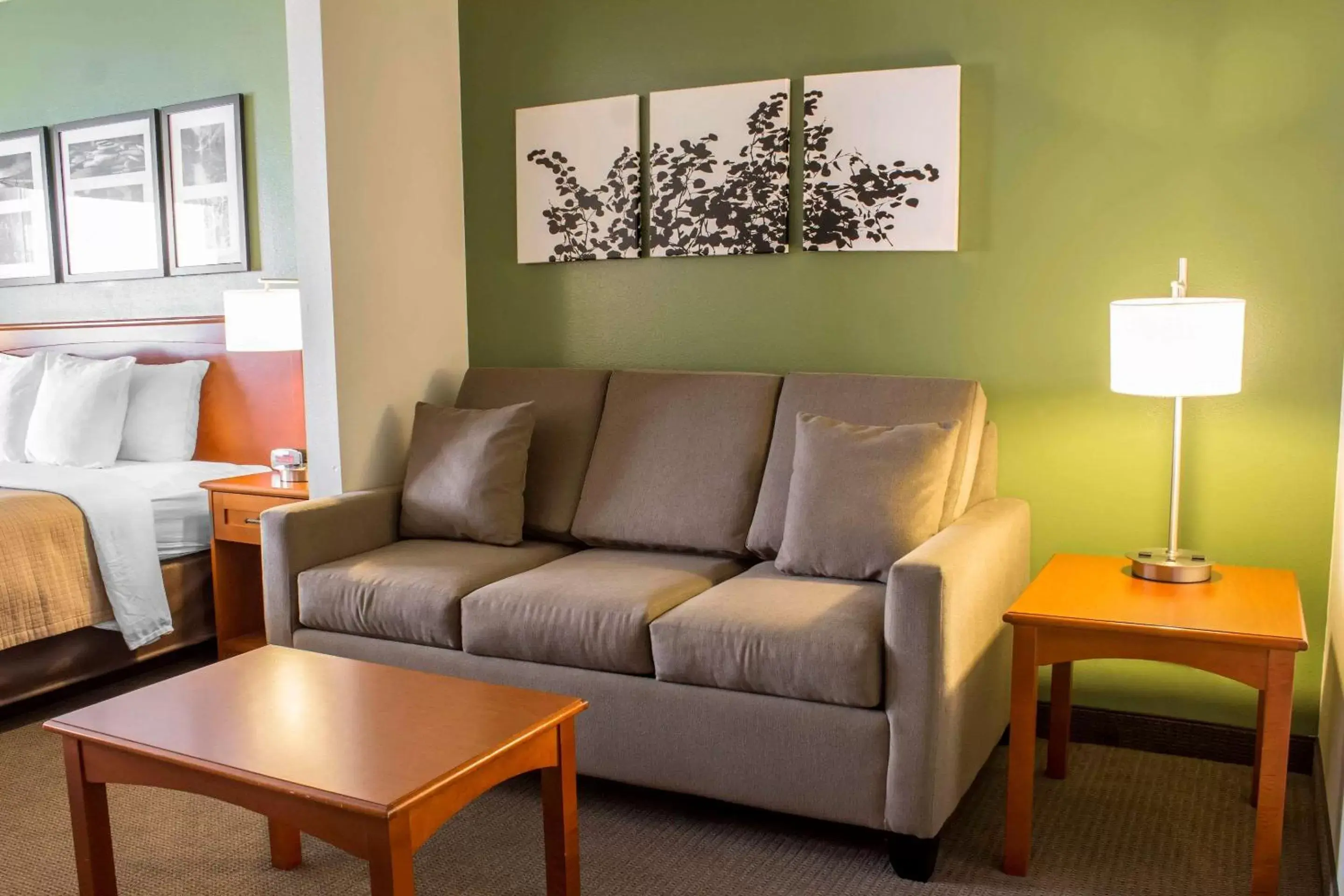 Photo of the whole room, Seating Area in Sleep Inn & Suites Charles City