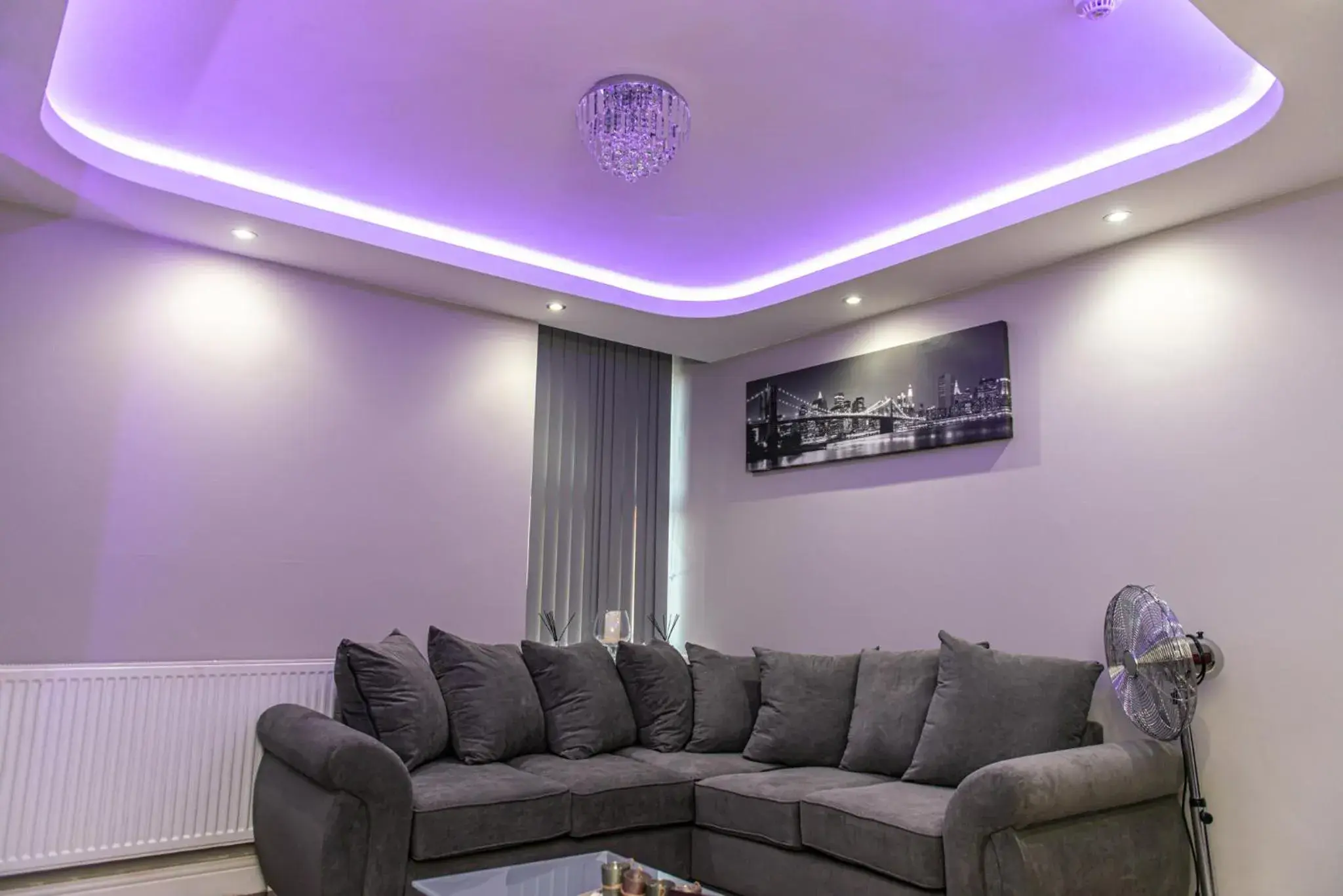 Seating Area in Meridian Serviced Apartments