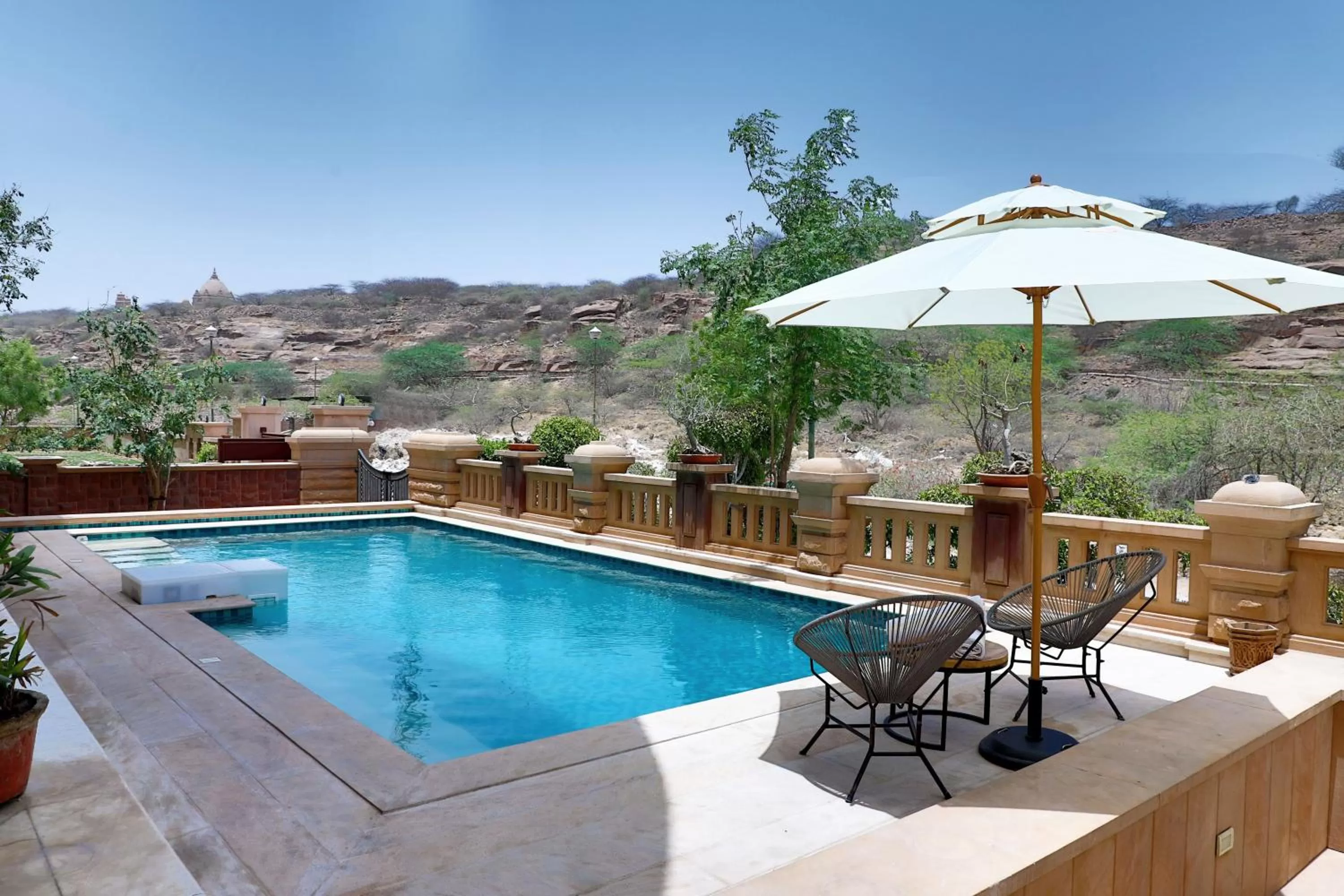 Swimming pool in The Almond Tree