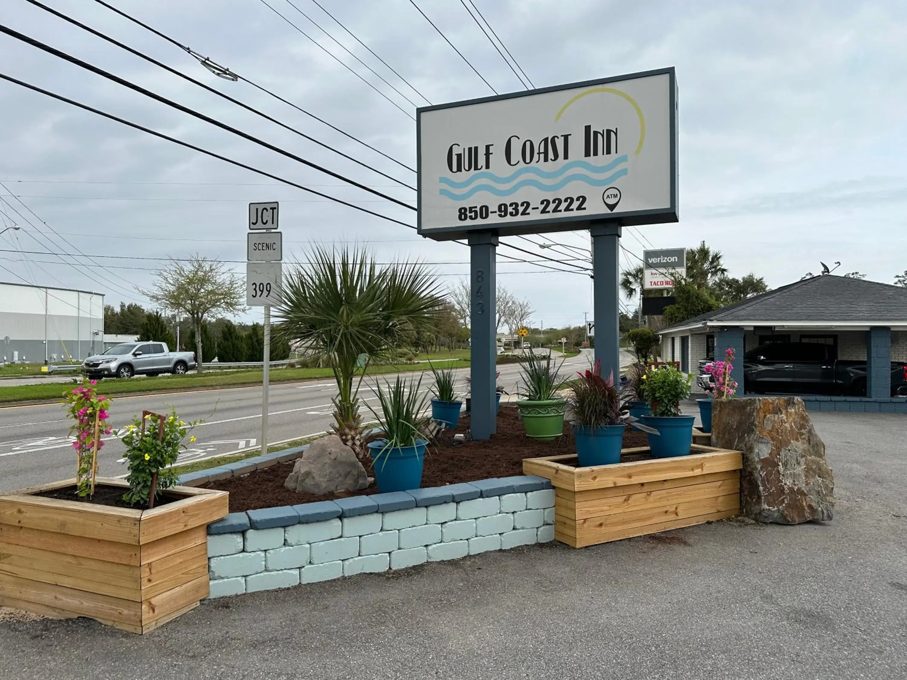 Street view in Gulf Coast Inn