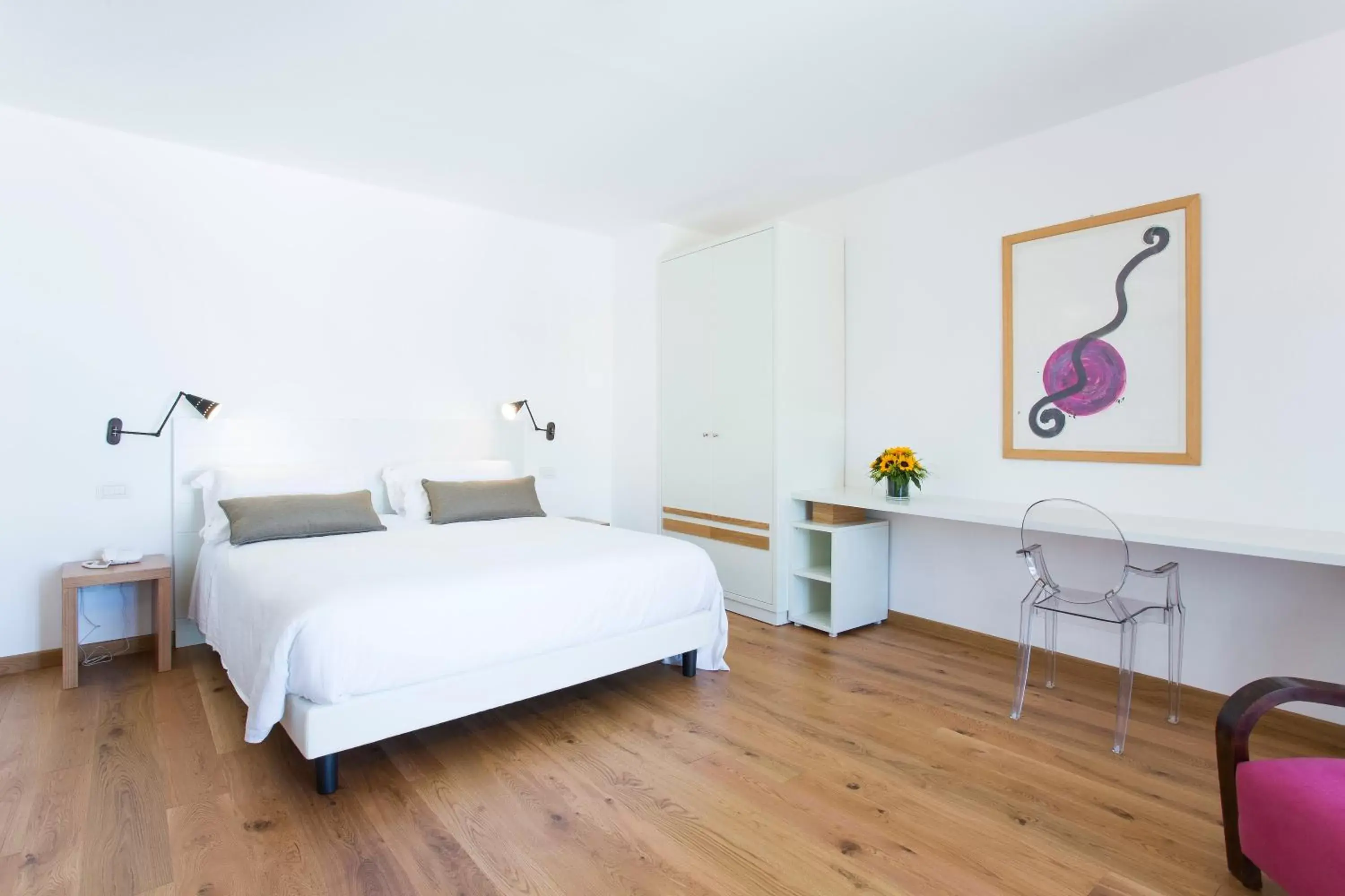 Bedroom, Bed in Villa Fiorella Art Hotel