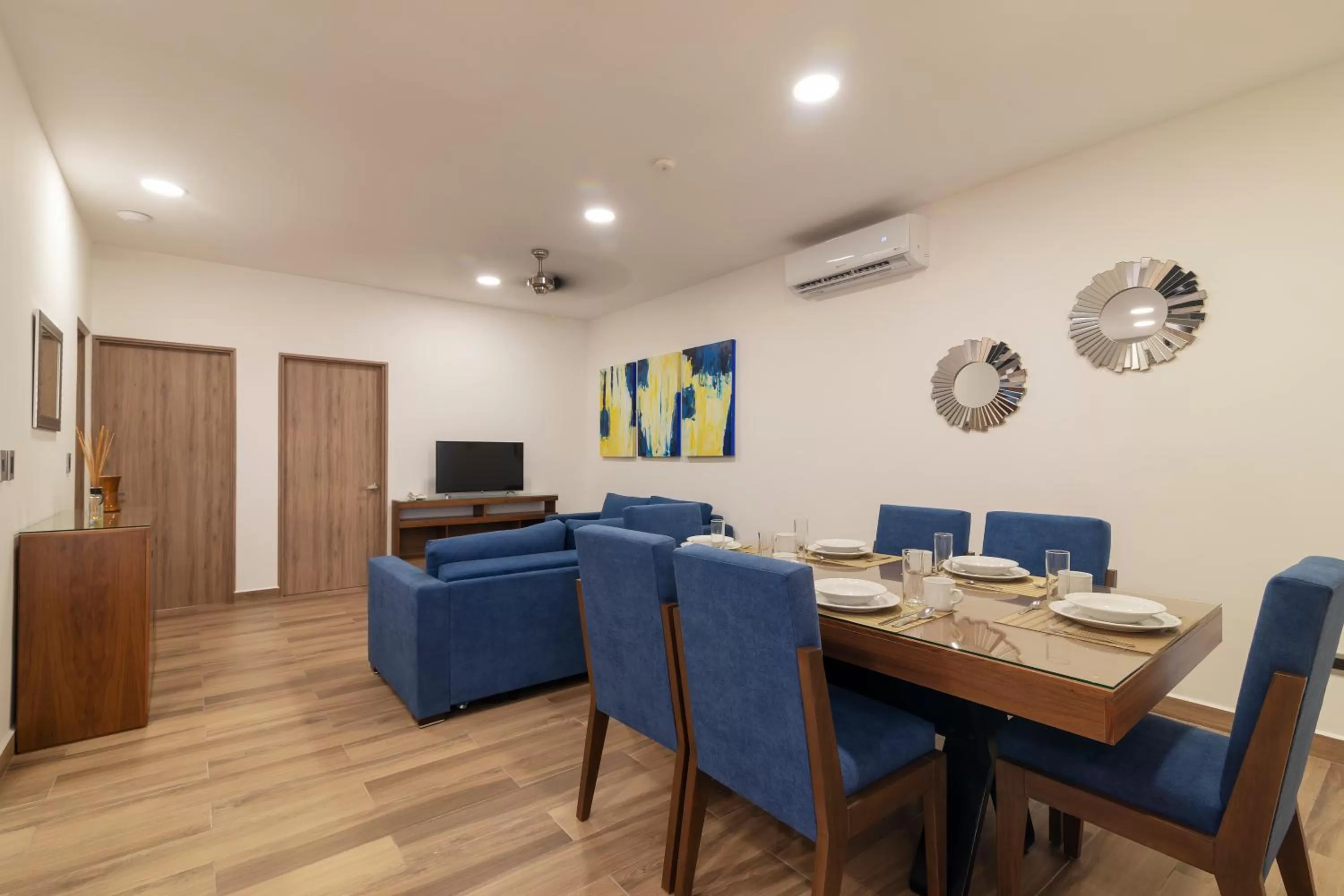 Dining area in Heaven Hotel