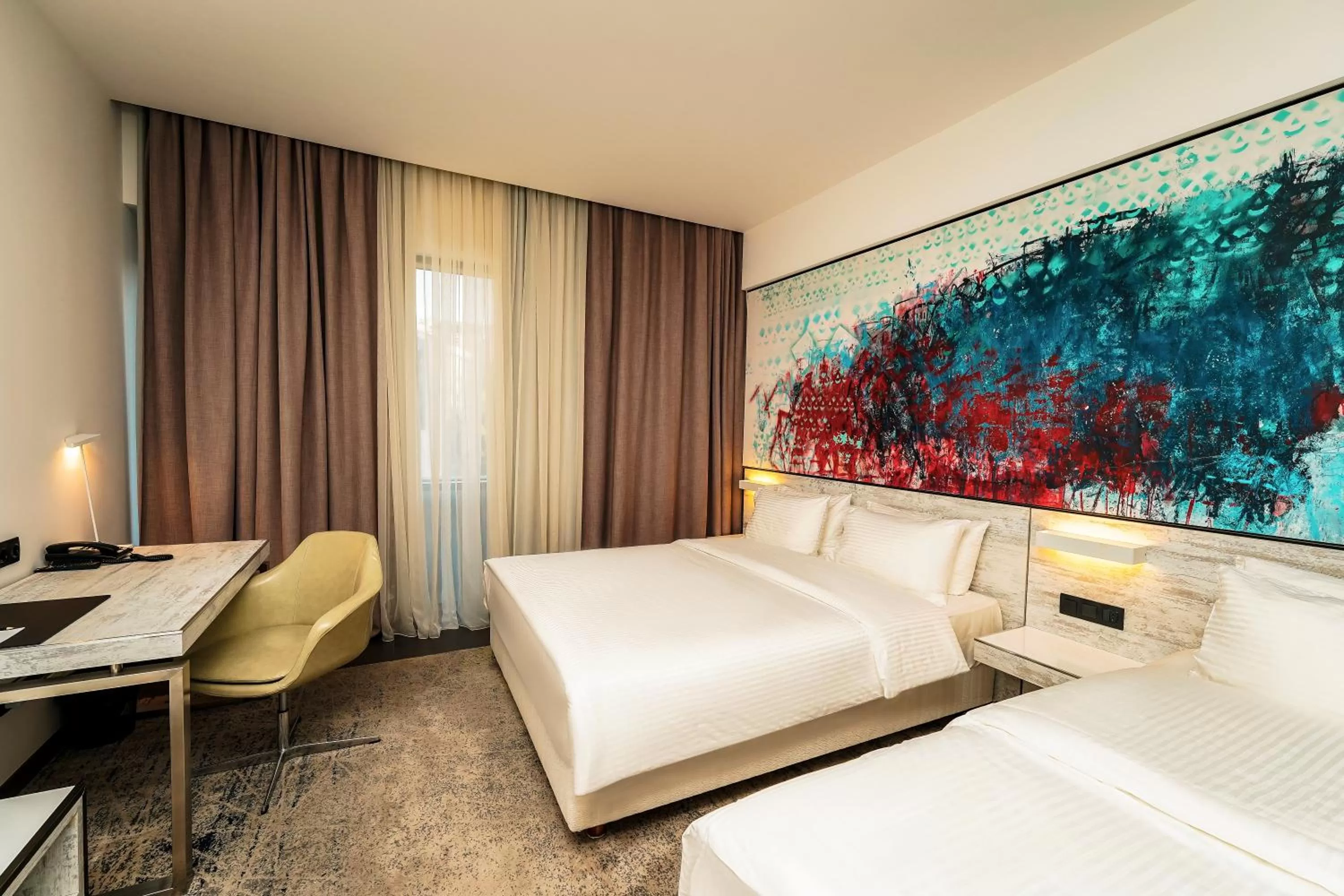 Photo of the whole room, Bed in Messier 53 Hotel Yerevan