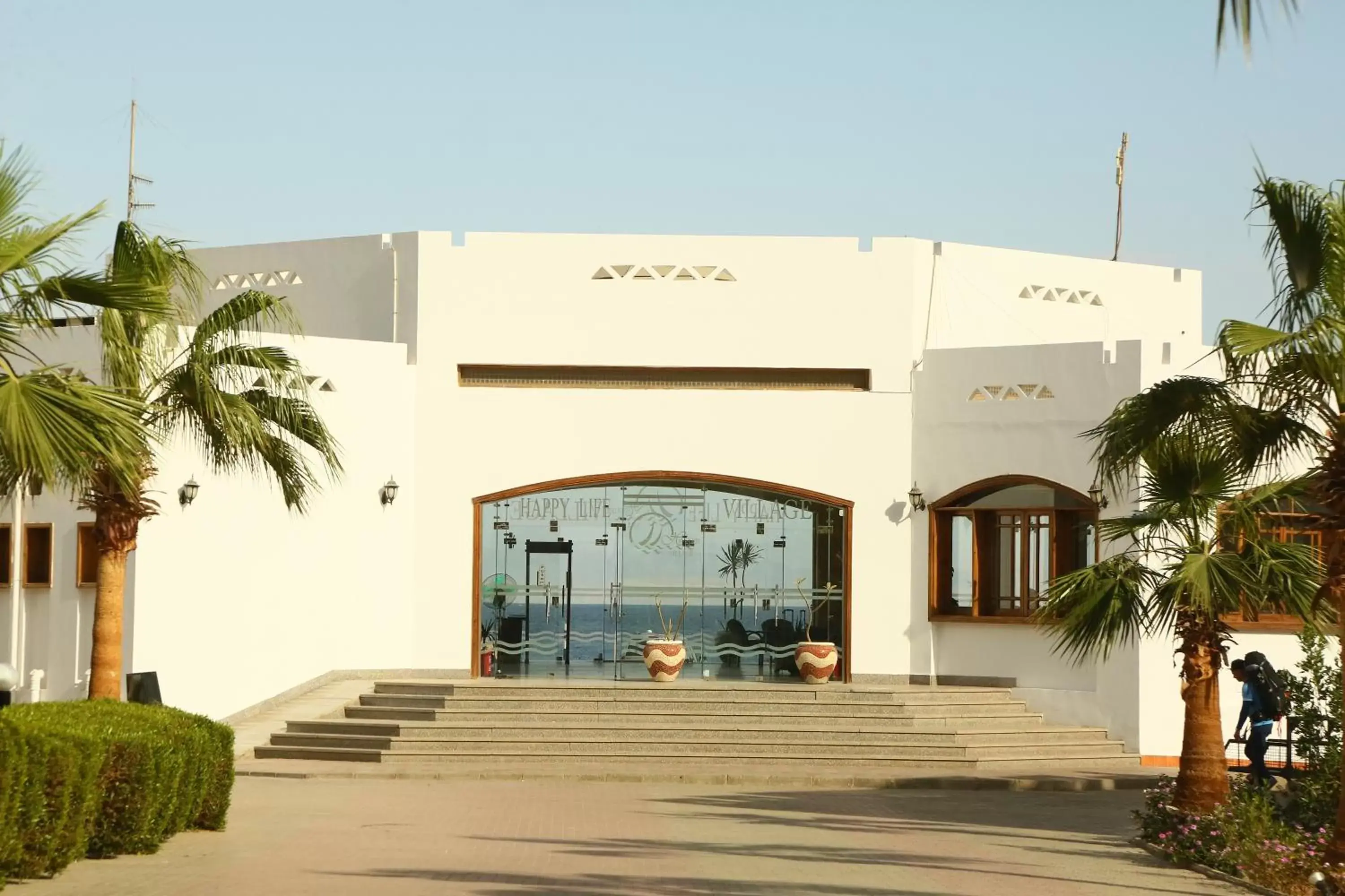 Facade/entrance in Happy Life Village Dahab