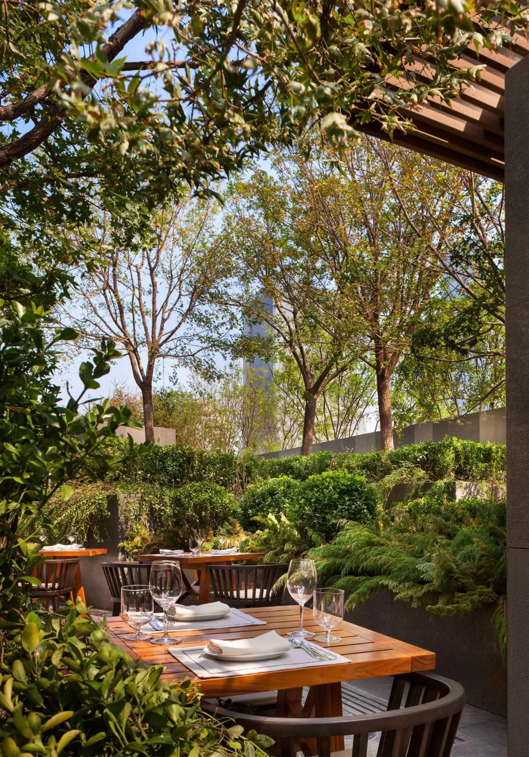 Garden, Restaurant/Places to Eat in Rosewood Beijing