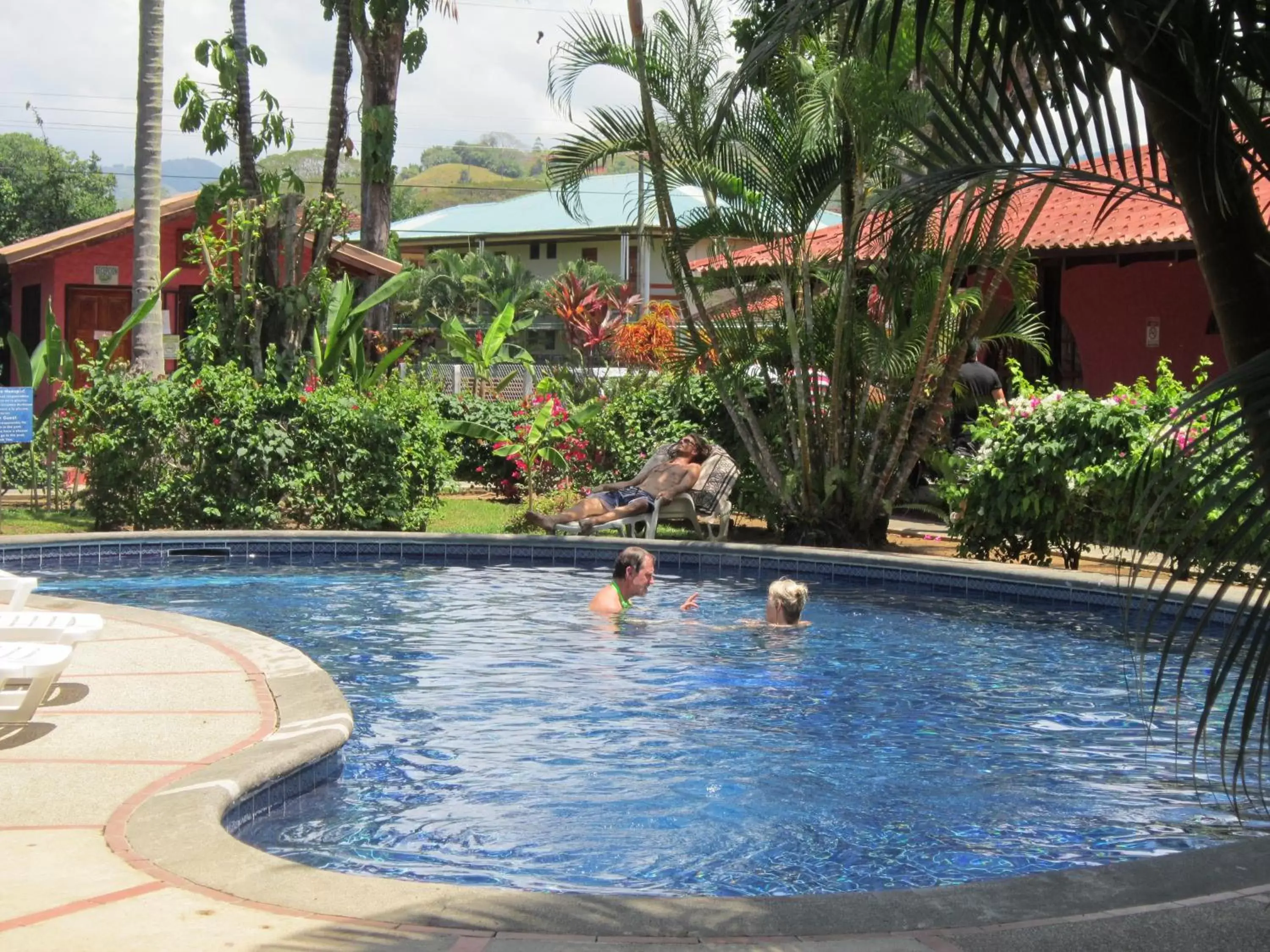 People, Swimming Pool in Hotel El Paraiso Escondido - Costa Rica