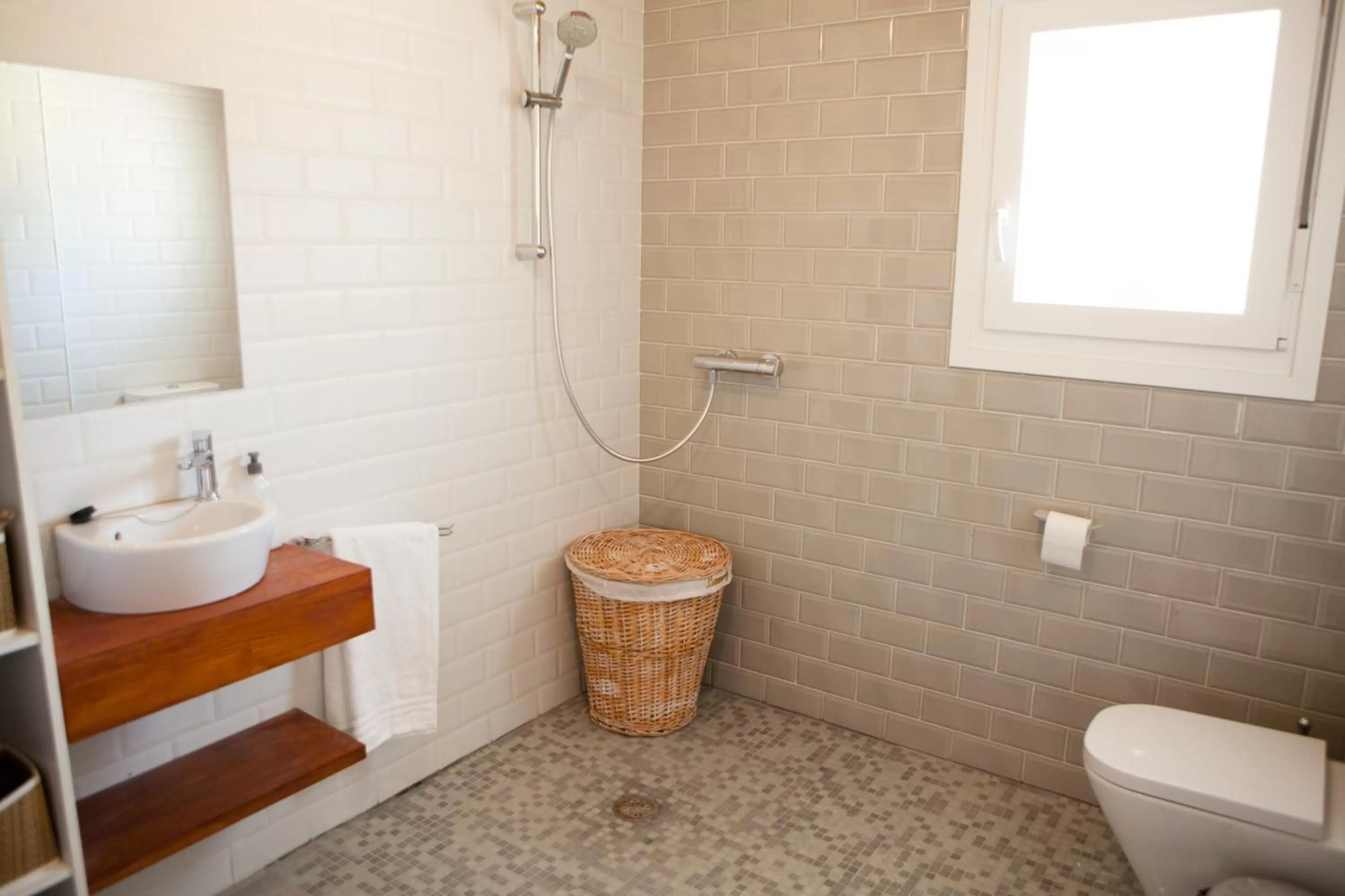 Bathroom in Casa Rural Txokoetxe