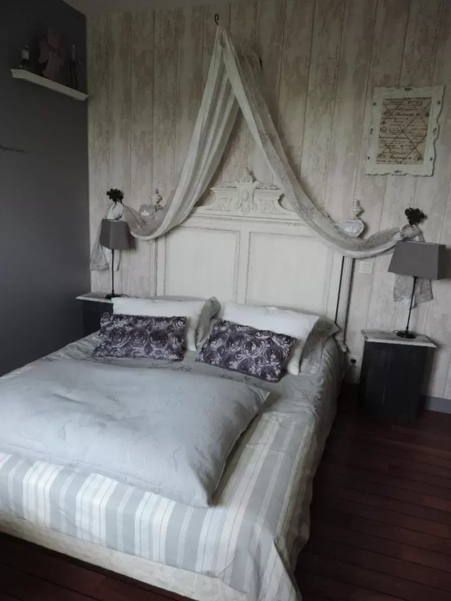 Bed in Villa Des Hortensias