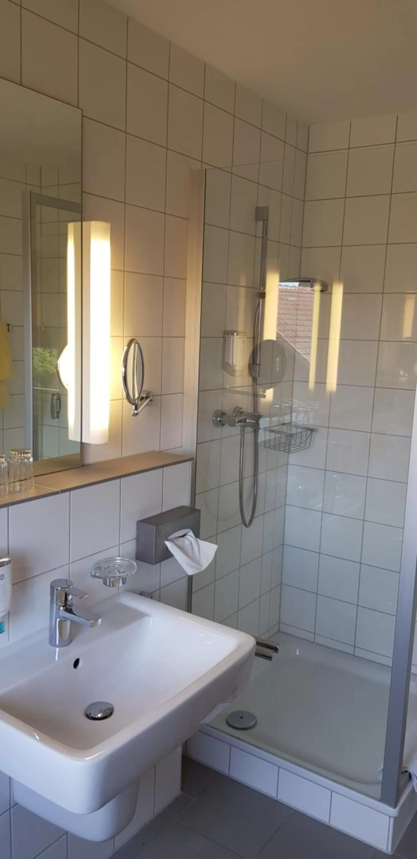 Bathroom in Berghof Hotel